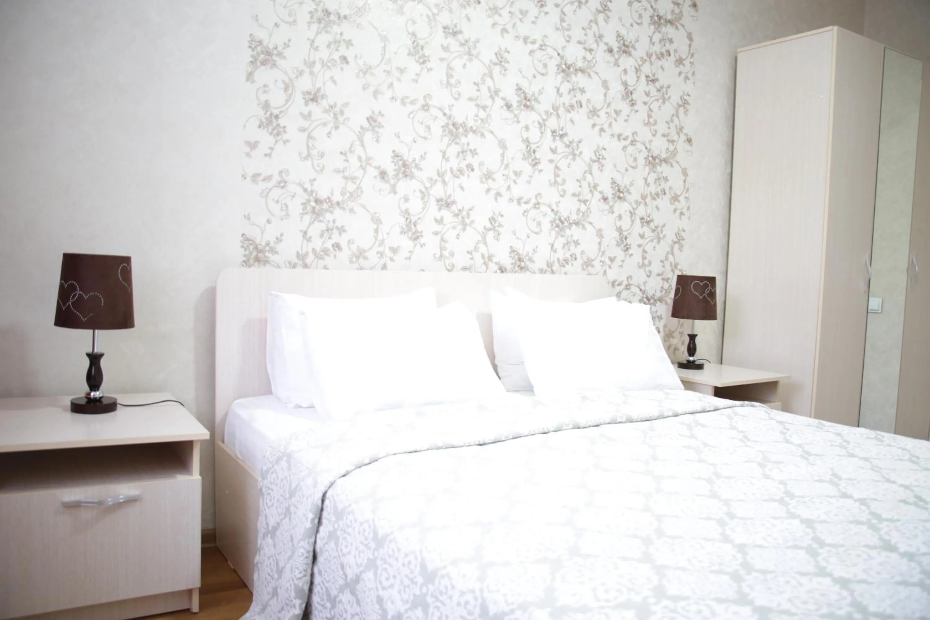 Bed in City Hotel