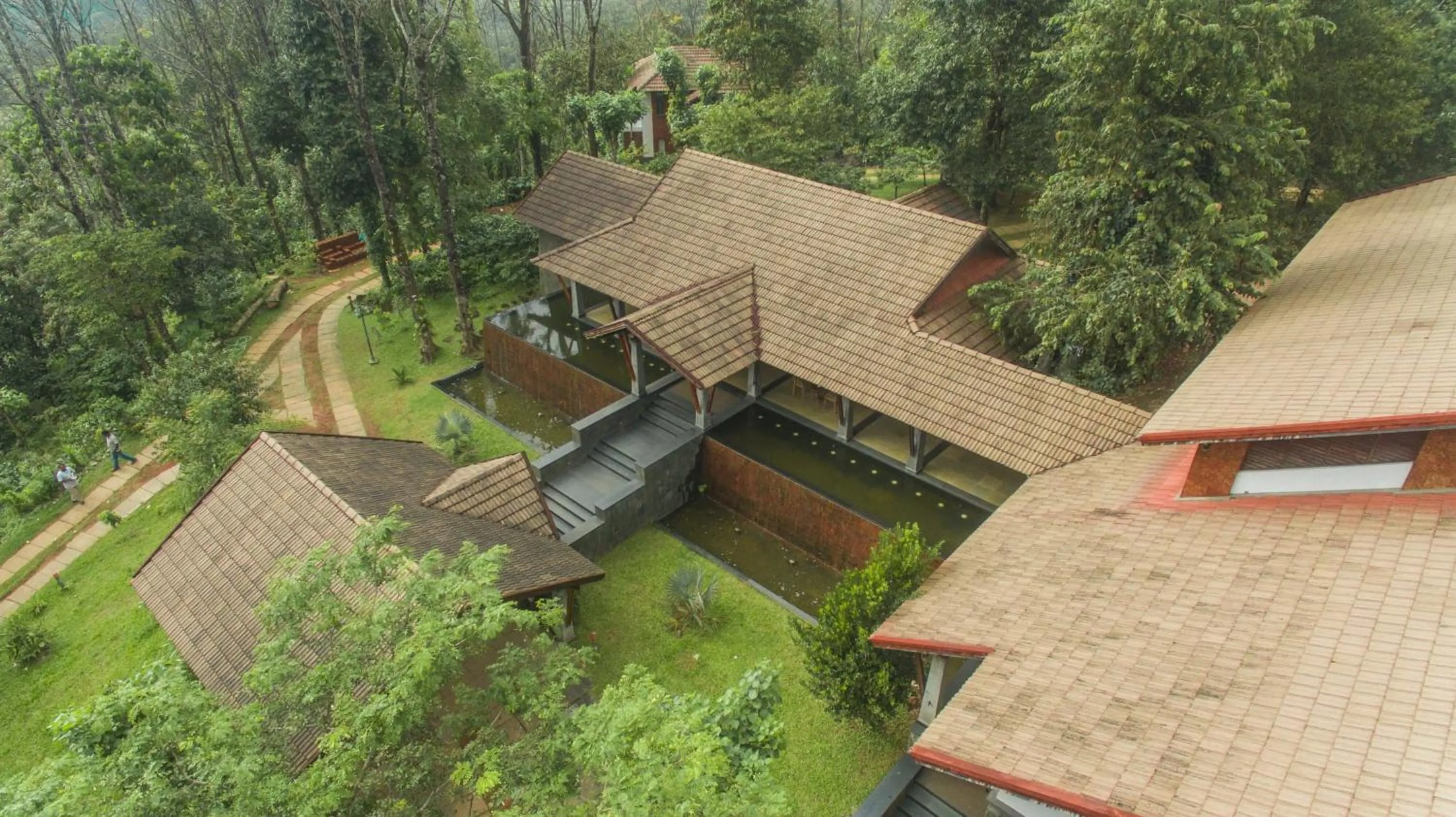 Property building in Vythiri Mist Resort