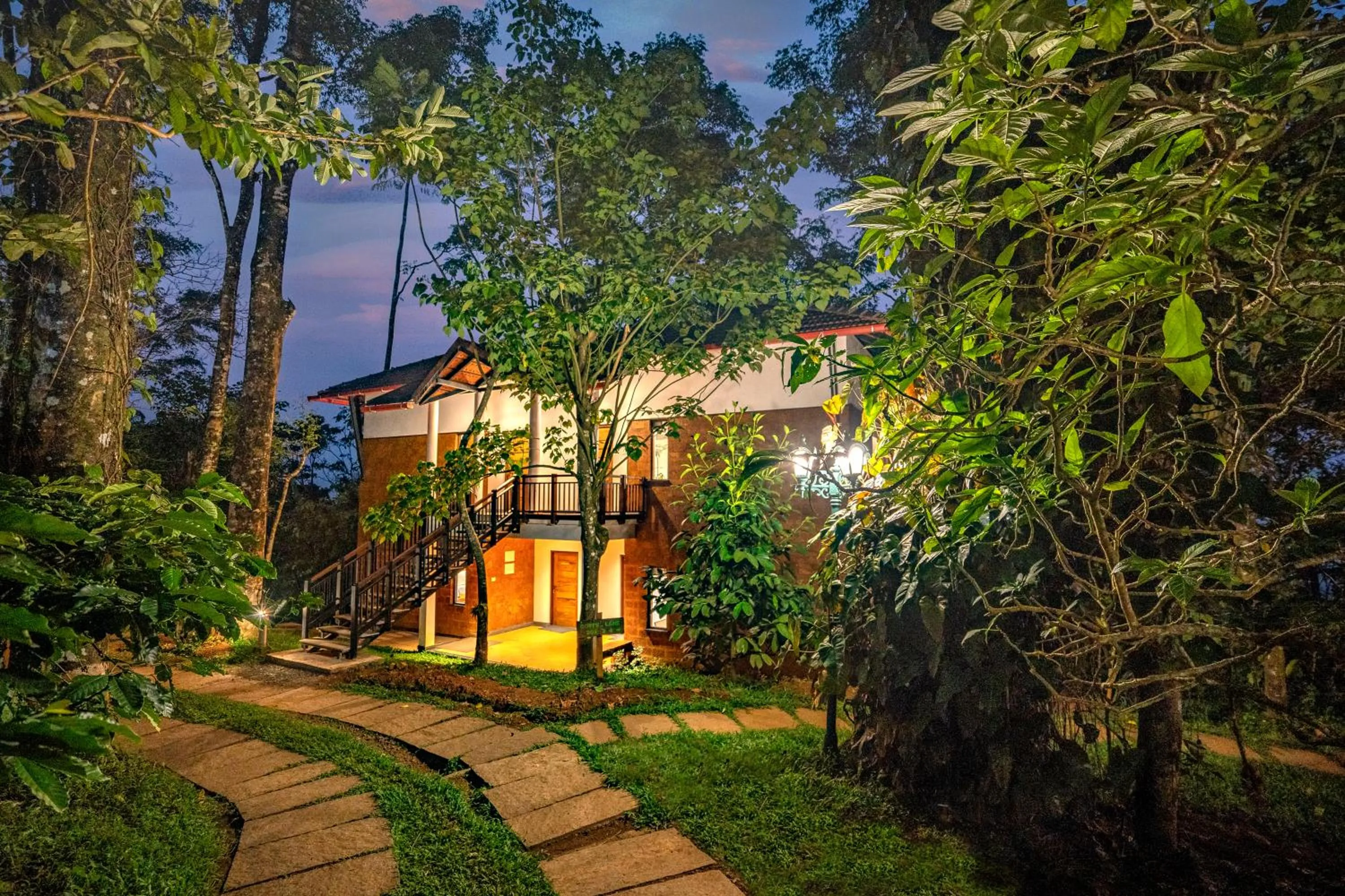 Property building in Vythiri Mist Resort