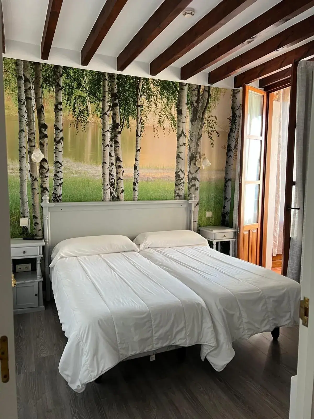 Twin Room with Balcony in Hotel Villa Maria Twin Room with Balcony in Hotel Villa Maria