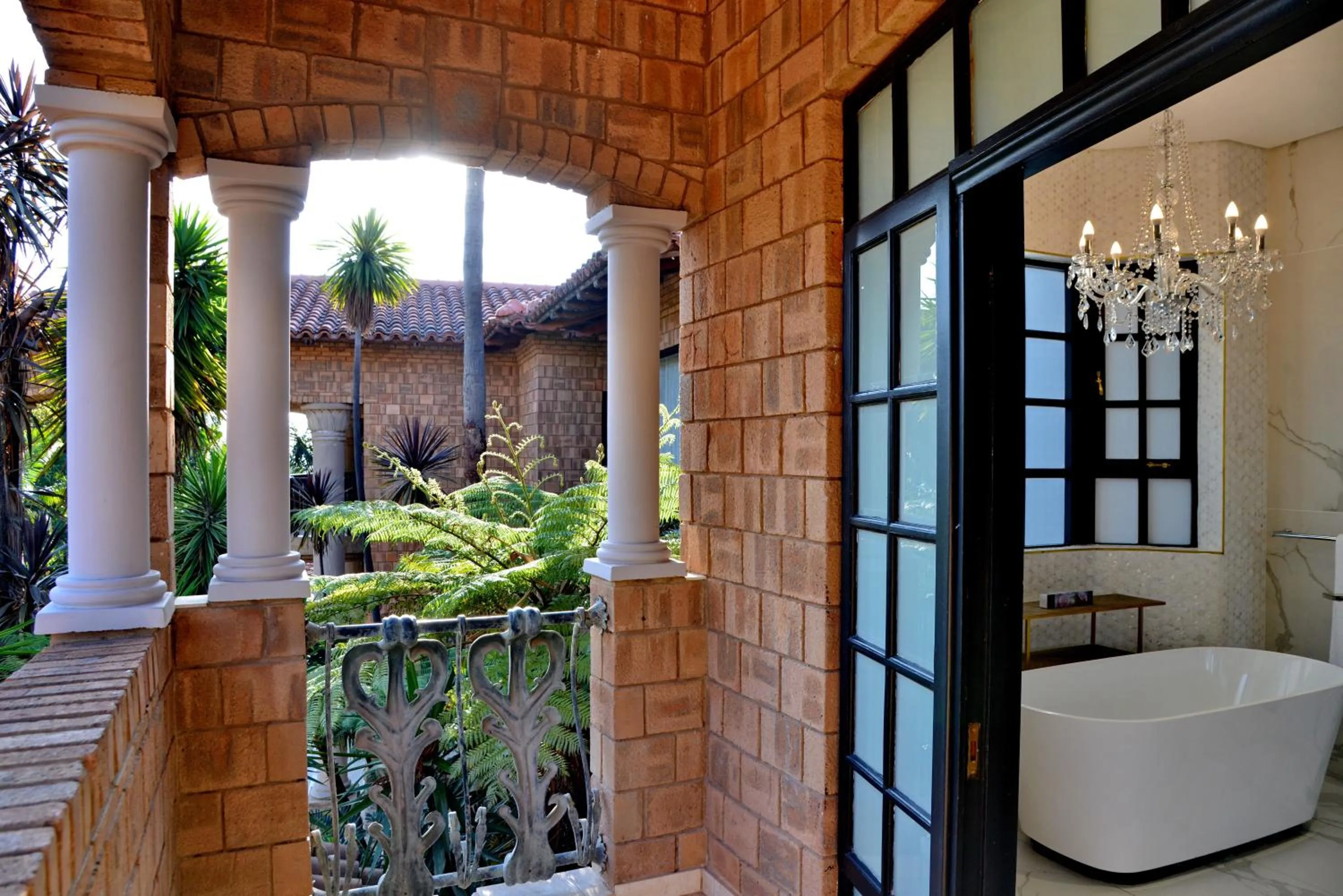 Garden view in Apogee Boutique Hotel & Spa