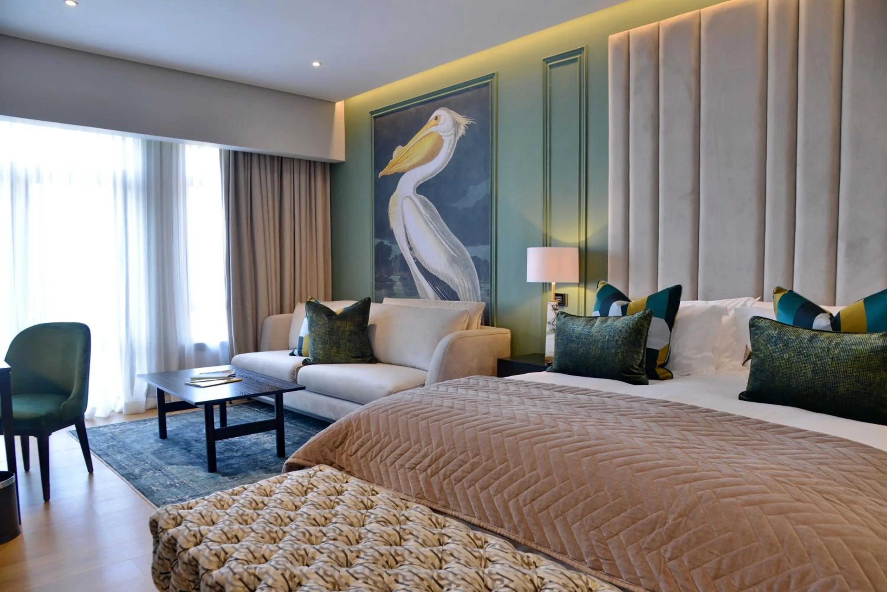 Bed in Apogee Boutique Hotel & Spa