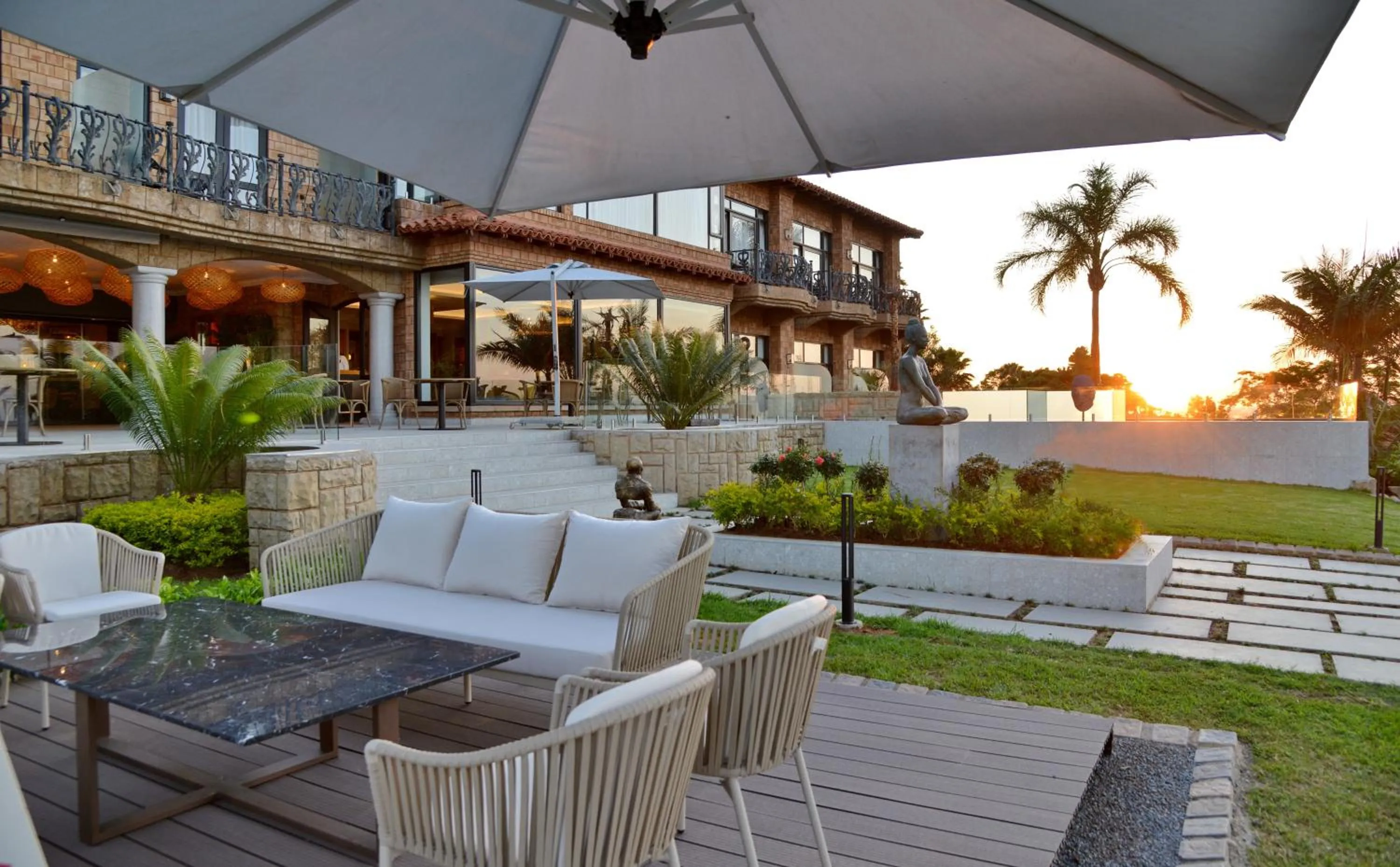 Patio in Apogee Boutique Hotel & Spa