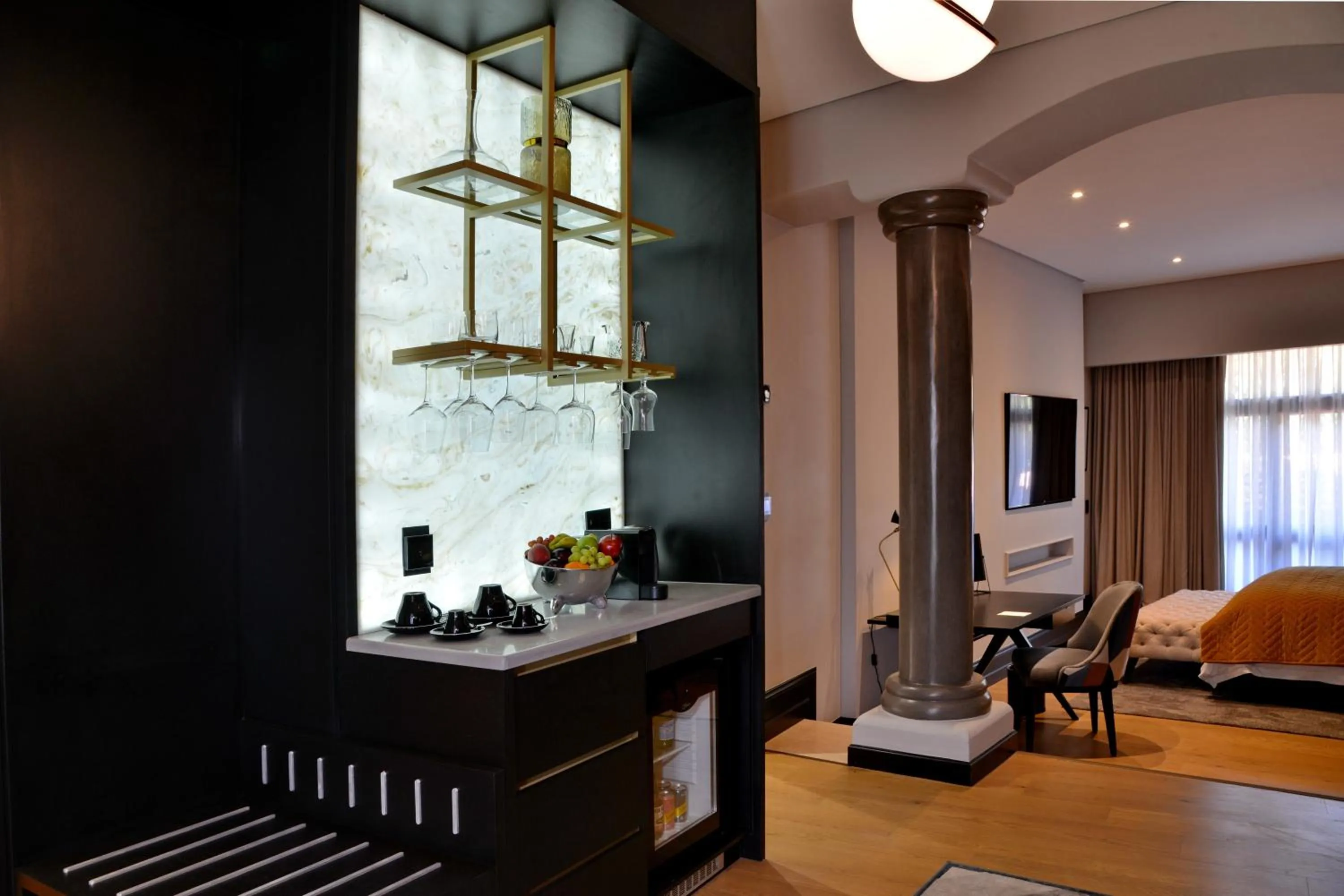 Decorative detail in Apogee Boutique Hotel & Spa