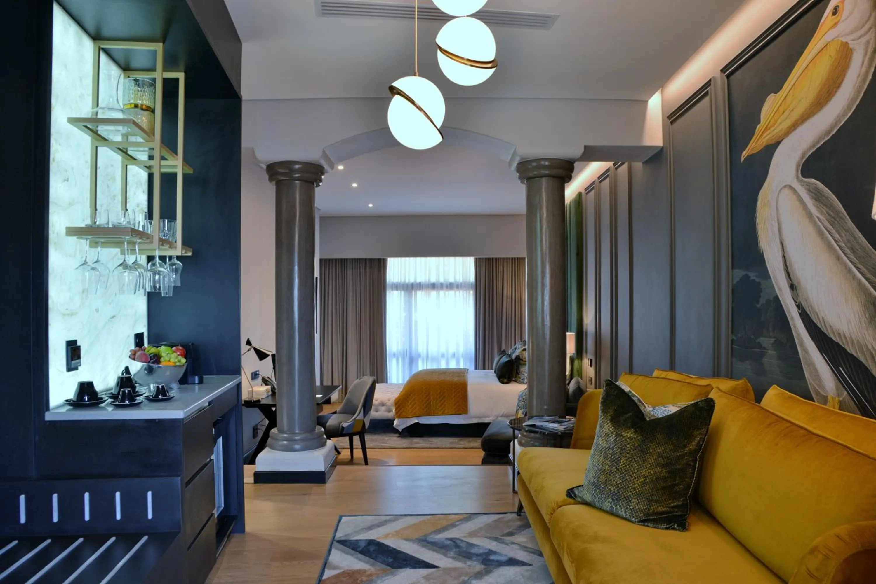 Seating area in Apogee Boutique Hotel & Spa