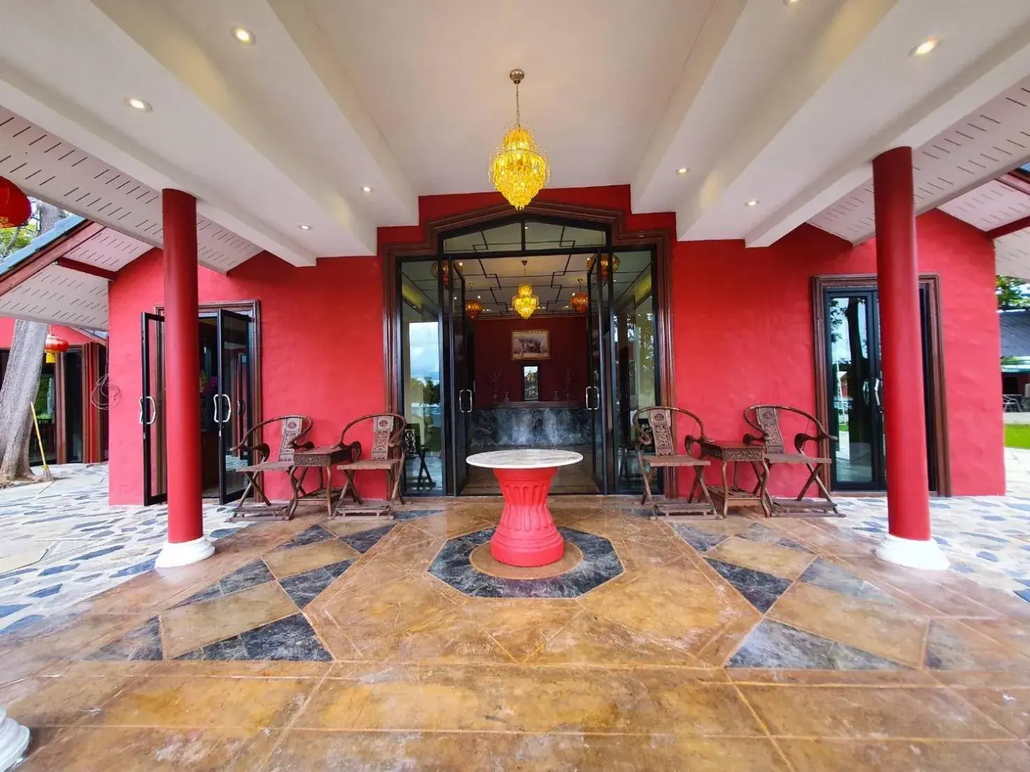 Lobby or reception in Kasem Island Resort Lobby or reception in Kasem Island Resort