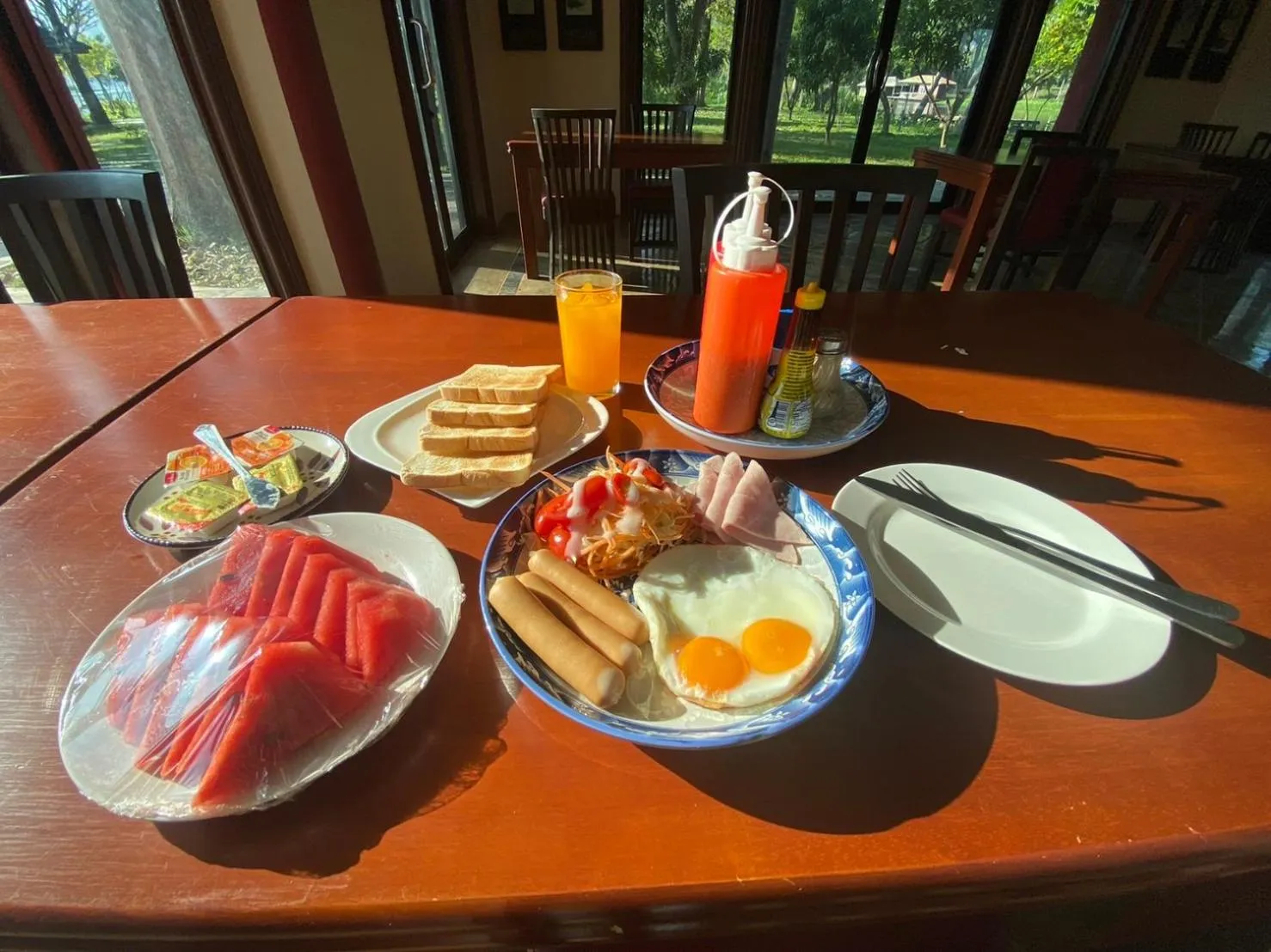 Breakfast in Kasem Island Resort