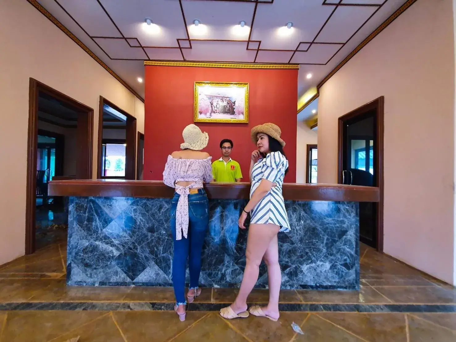 Lobby or reception in Kasem Island Resort Lobby or reception in Kasem Island Resort