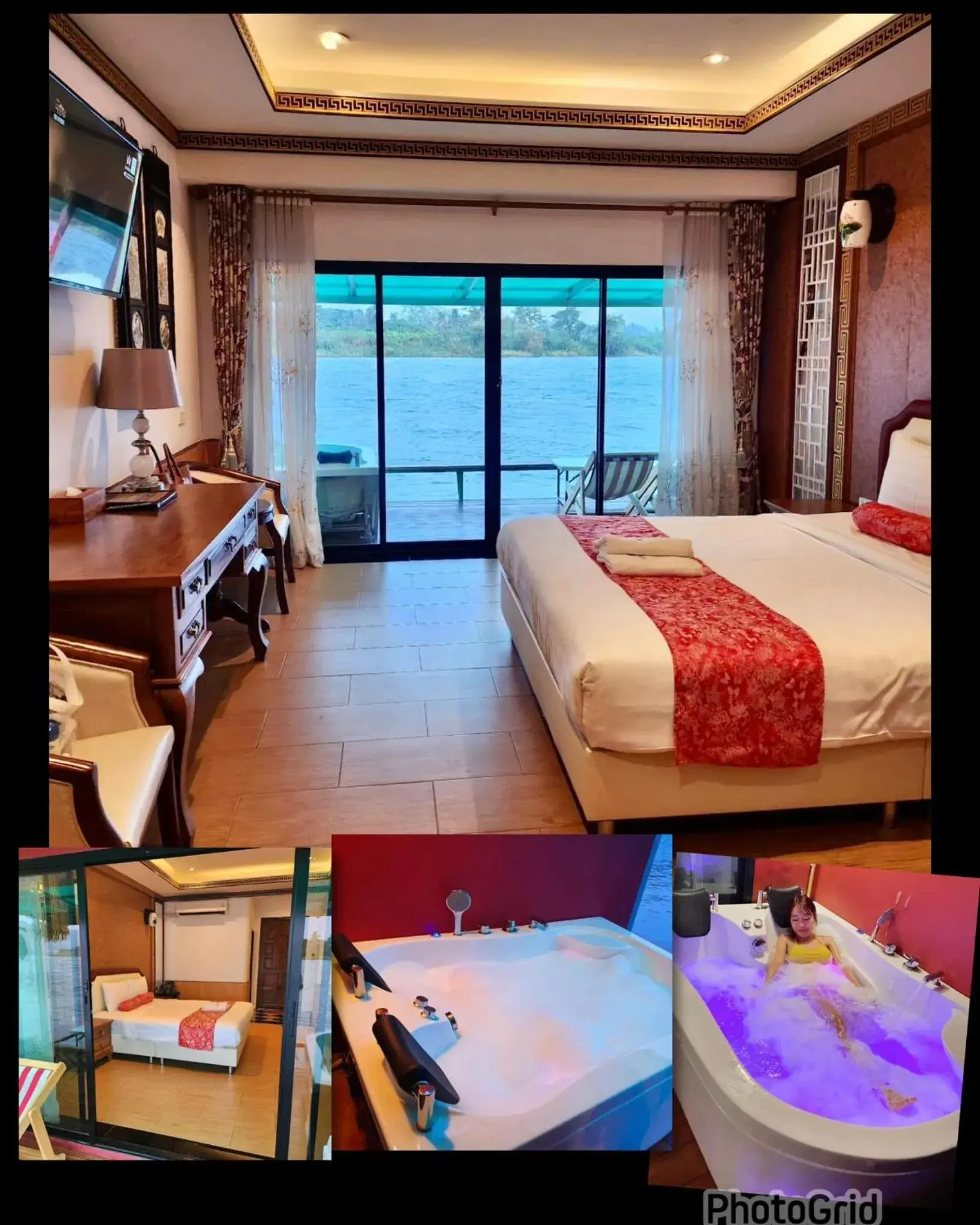 Bed in Kasem Island Resort Bed in Kasem Island Resort