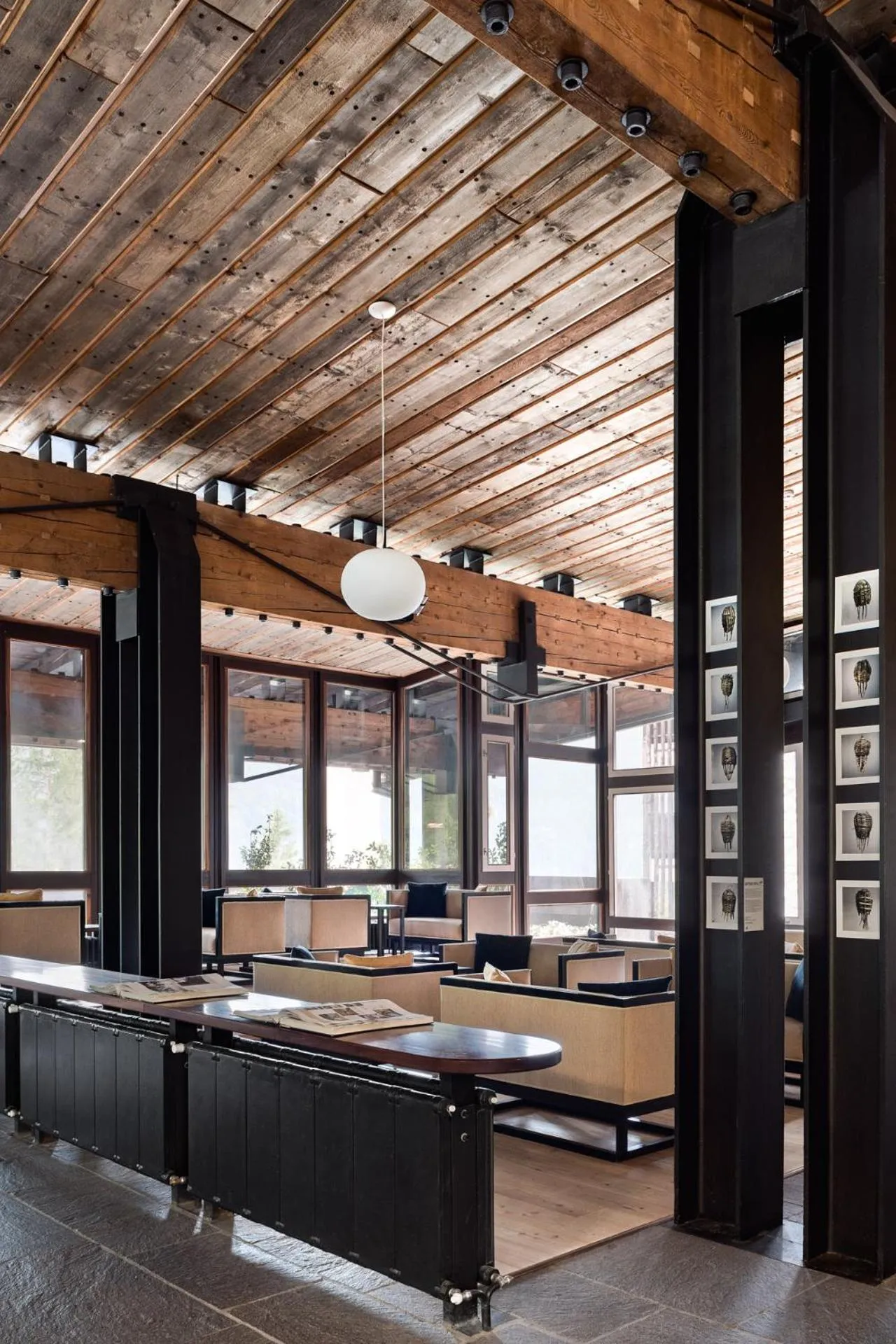 Lobby or reception in Hotel Boite