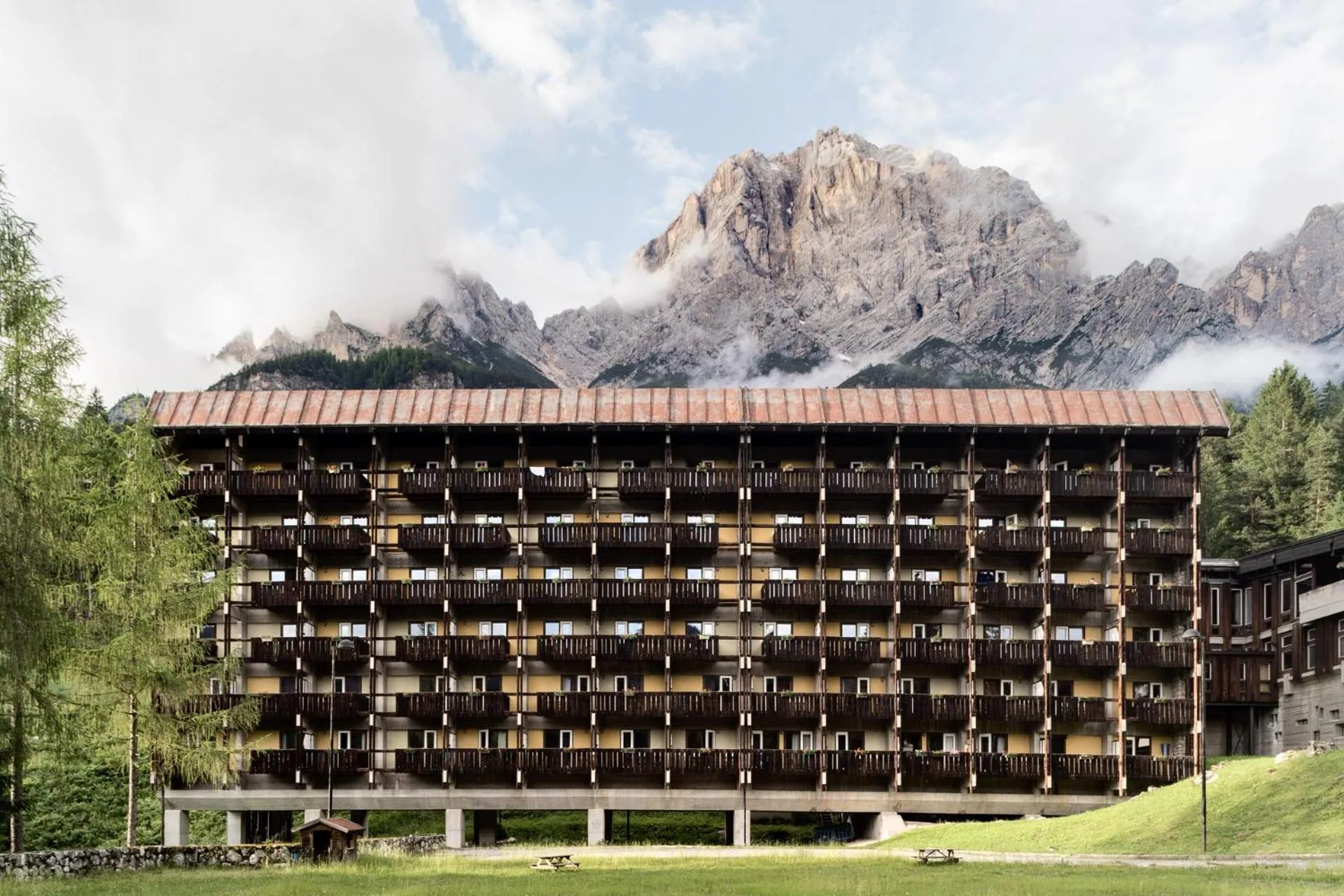 Property building in Hotel Boite