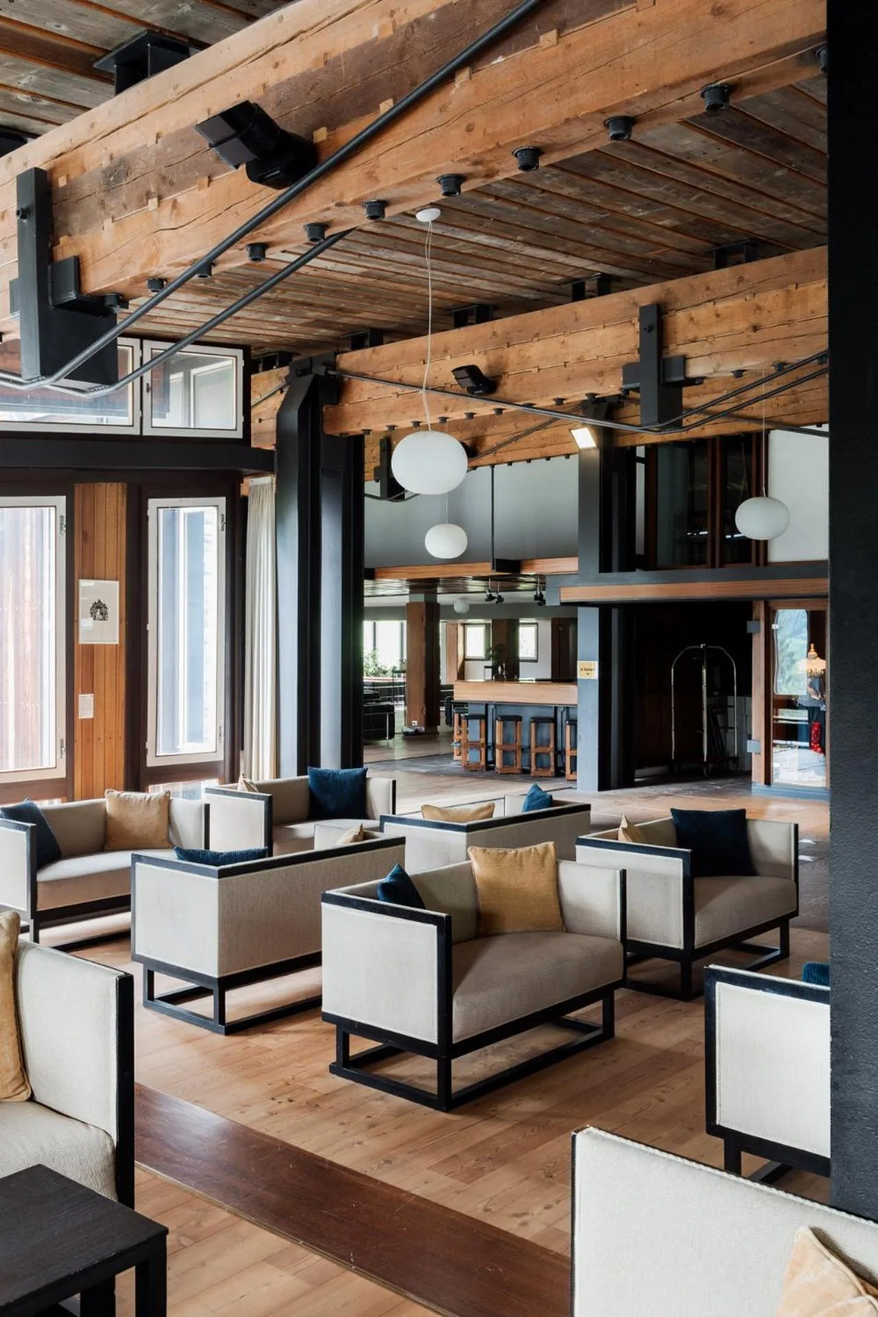 Living room in Hotel Boite