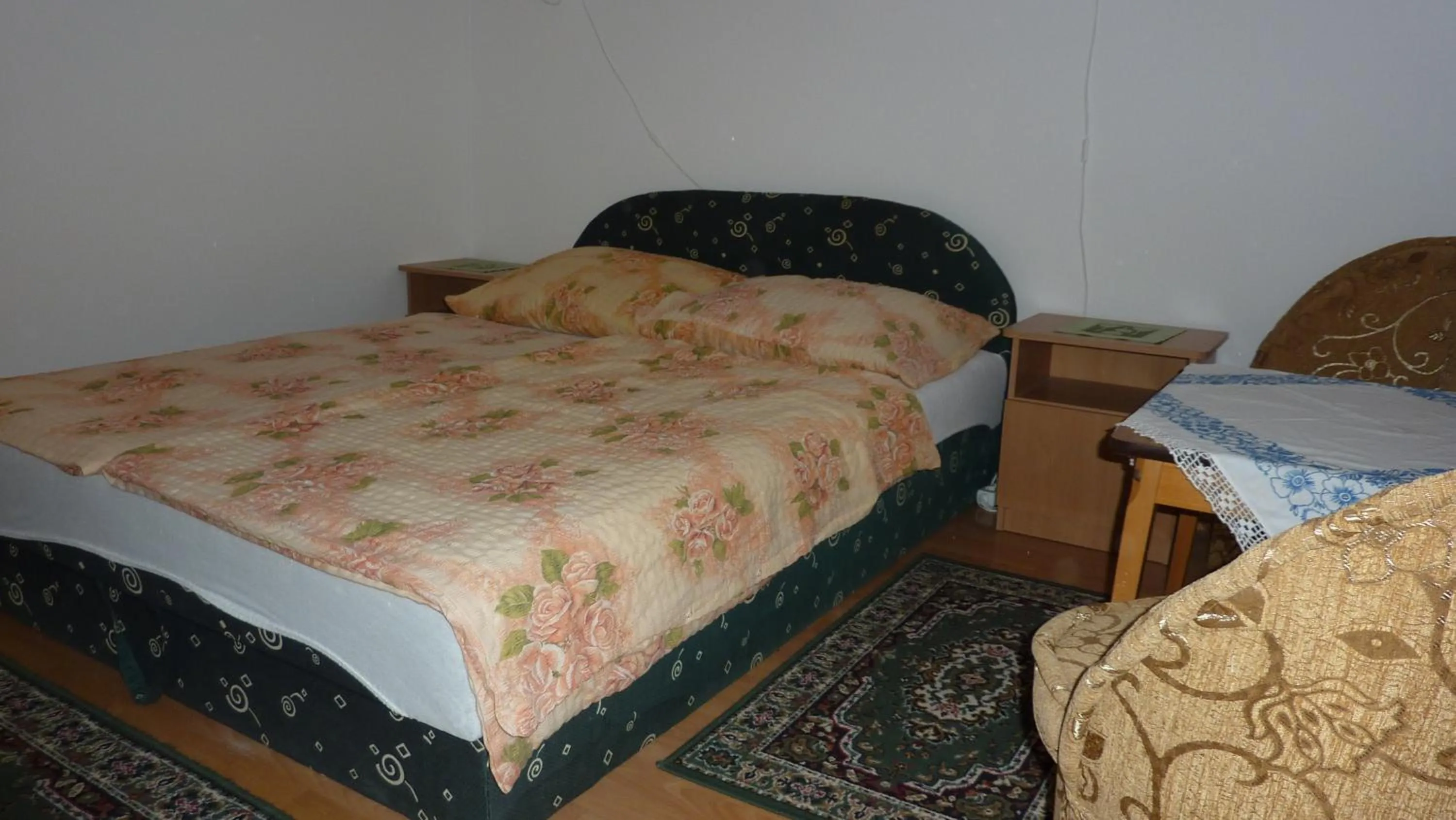 Decorative detail, Bed in Bridgehaus