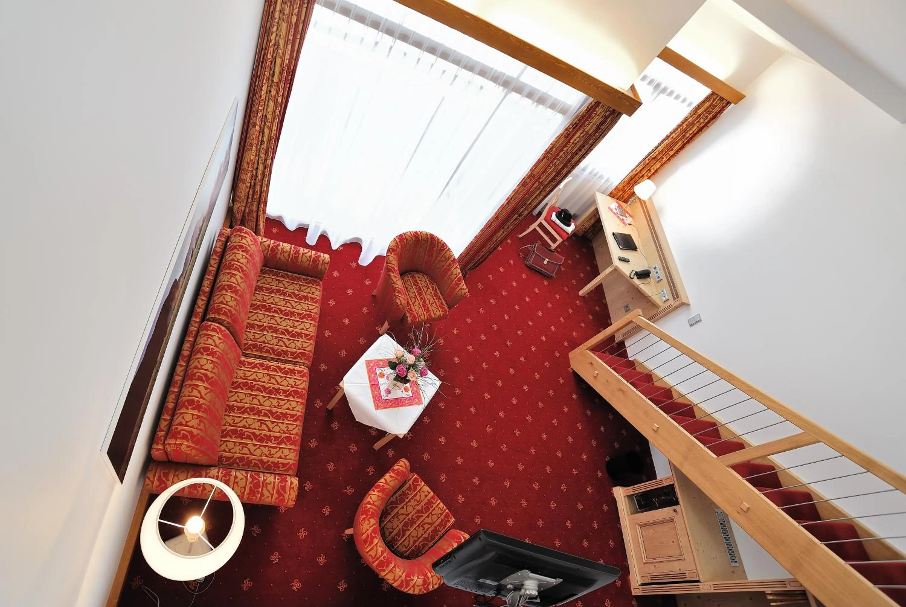 Seating area in Landhotel Böld Oberammergau