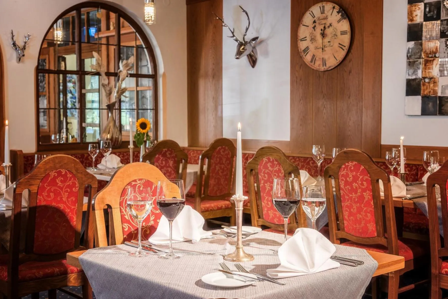 Decorative detail in Landhotel Böld Oberammergau