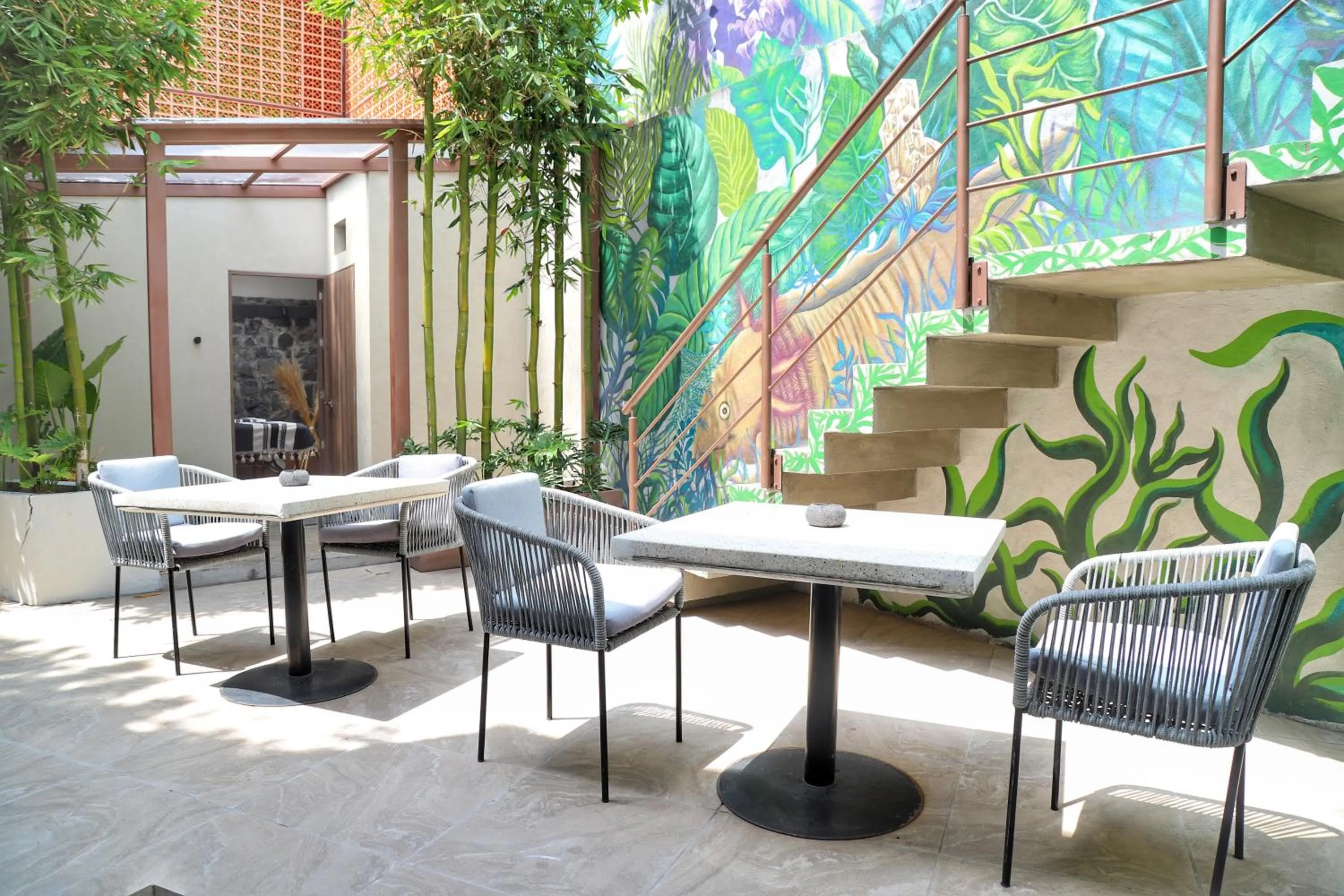 Patio in Agata Hotel Boutique & Spa