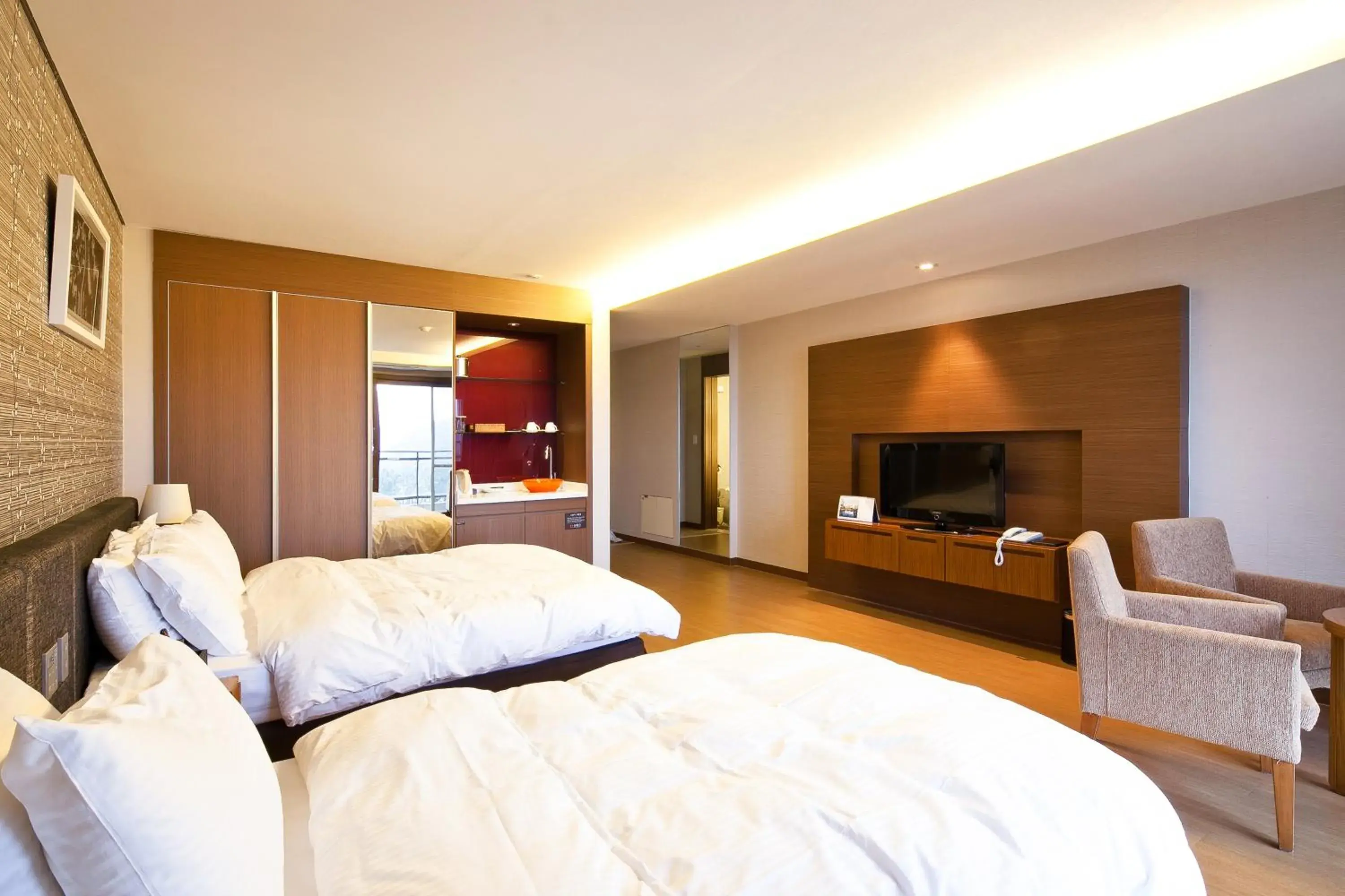 Bed in Sono Belle Byeonsan Bed in Sono Belle Byeonsan