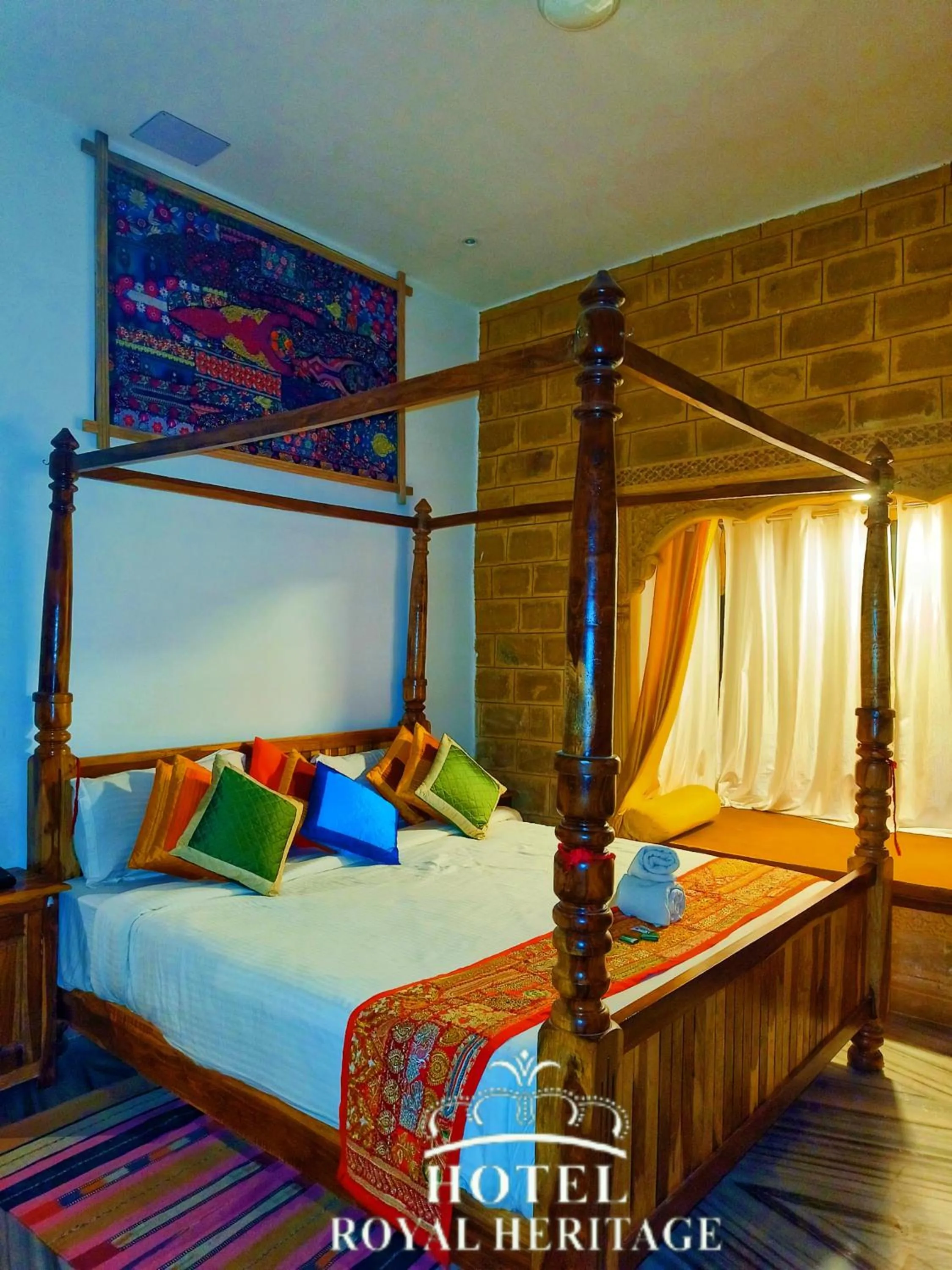 Bedroom, Bed in Hotel Royal Heritage