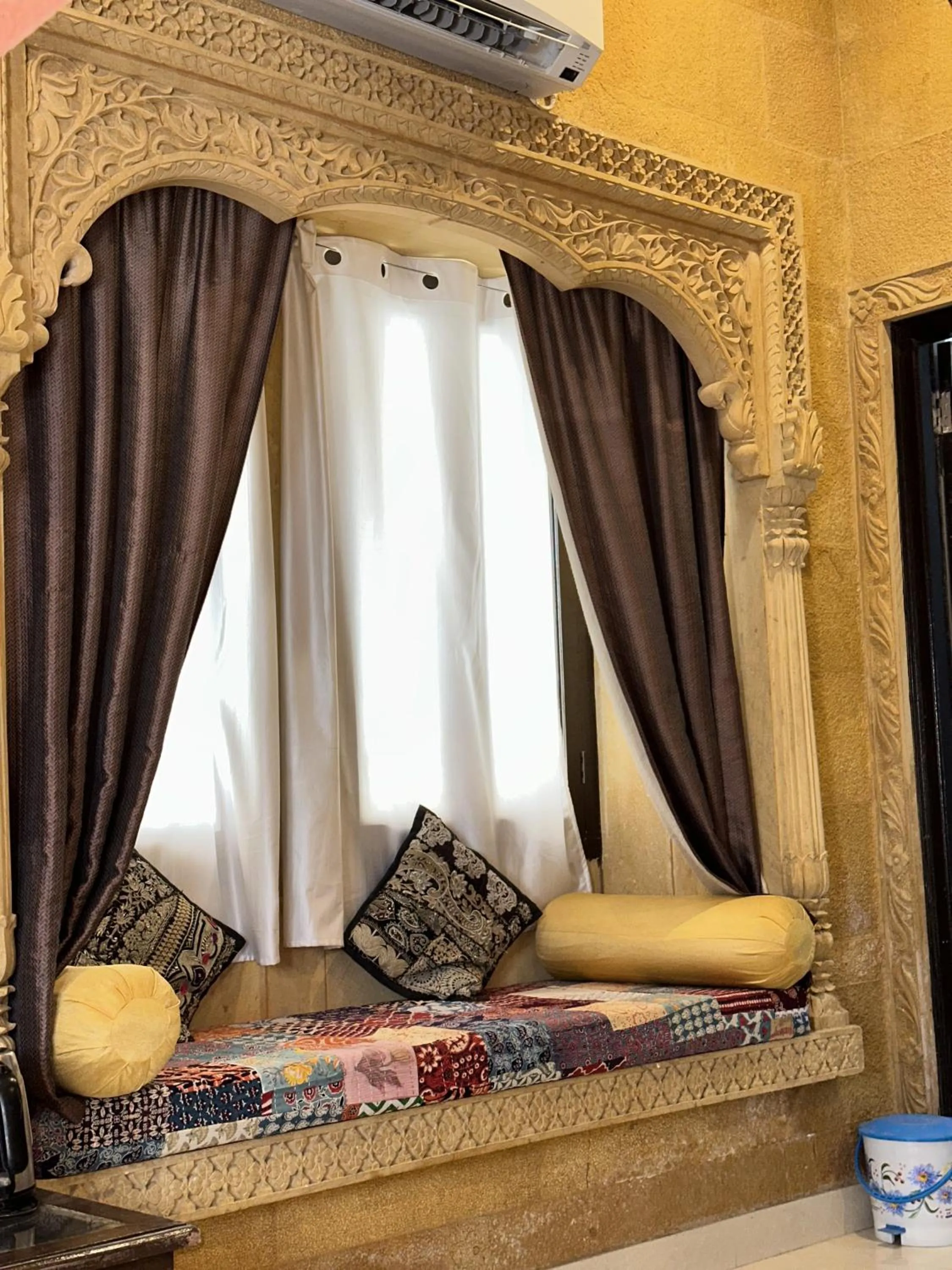 Bathroom, Bed in Hotel Royal Heritage