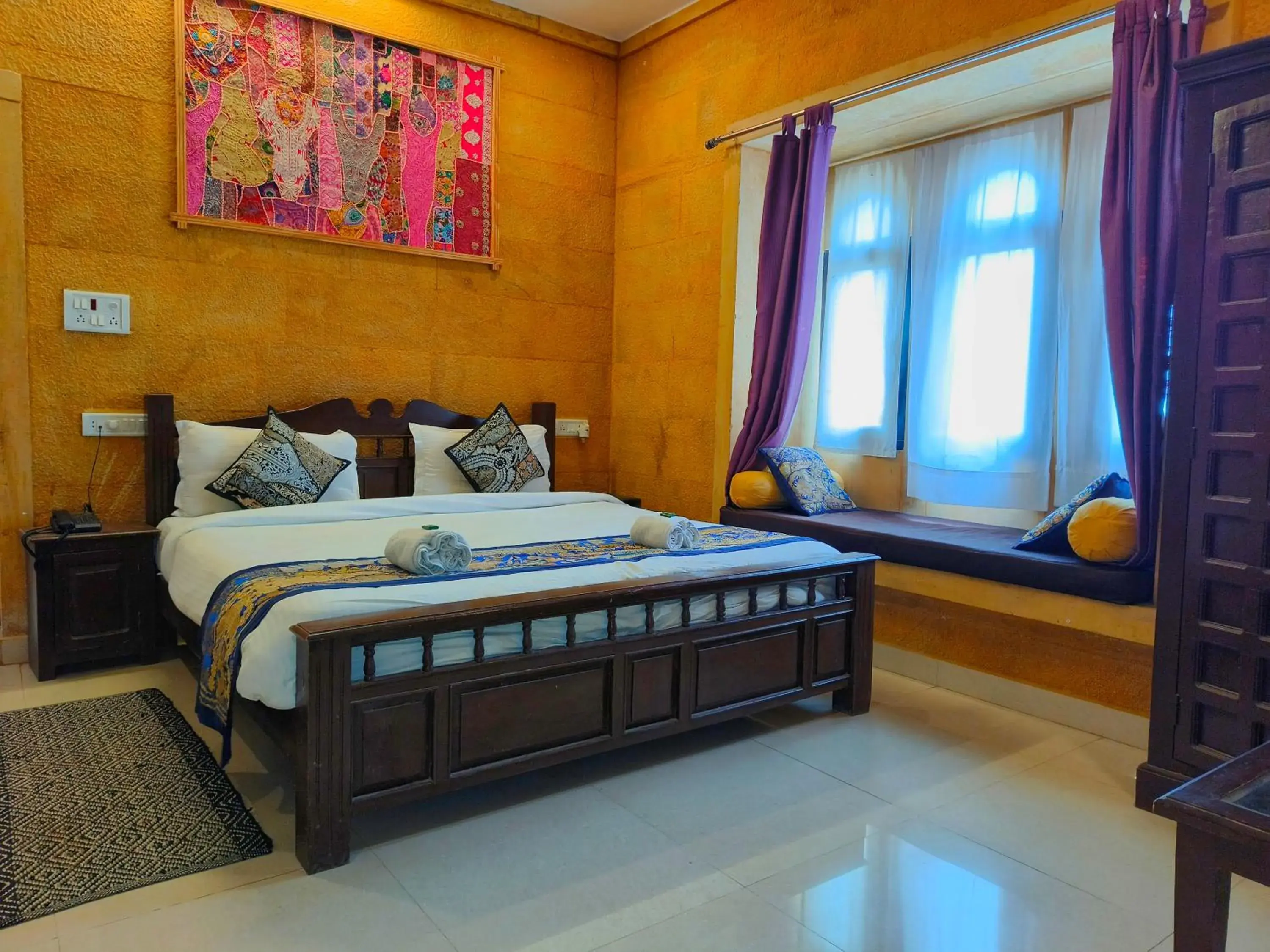 Bed in Hotel Royal Heritage Bed in Hotel Royal Heritage