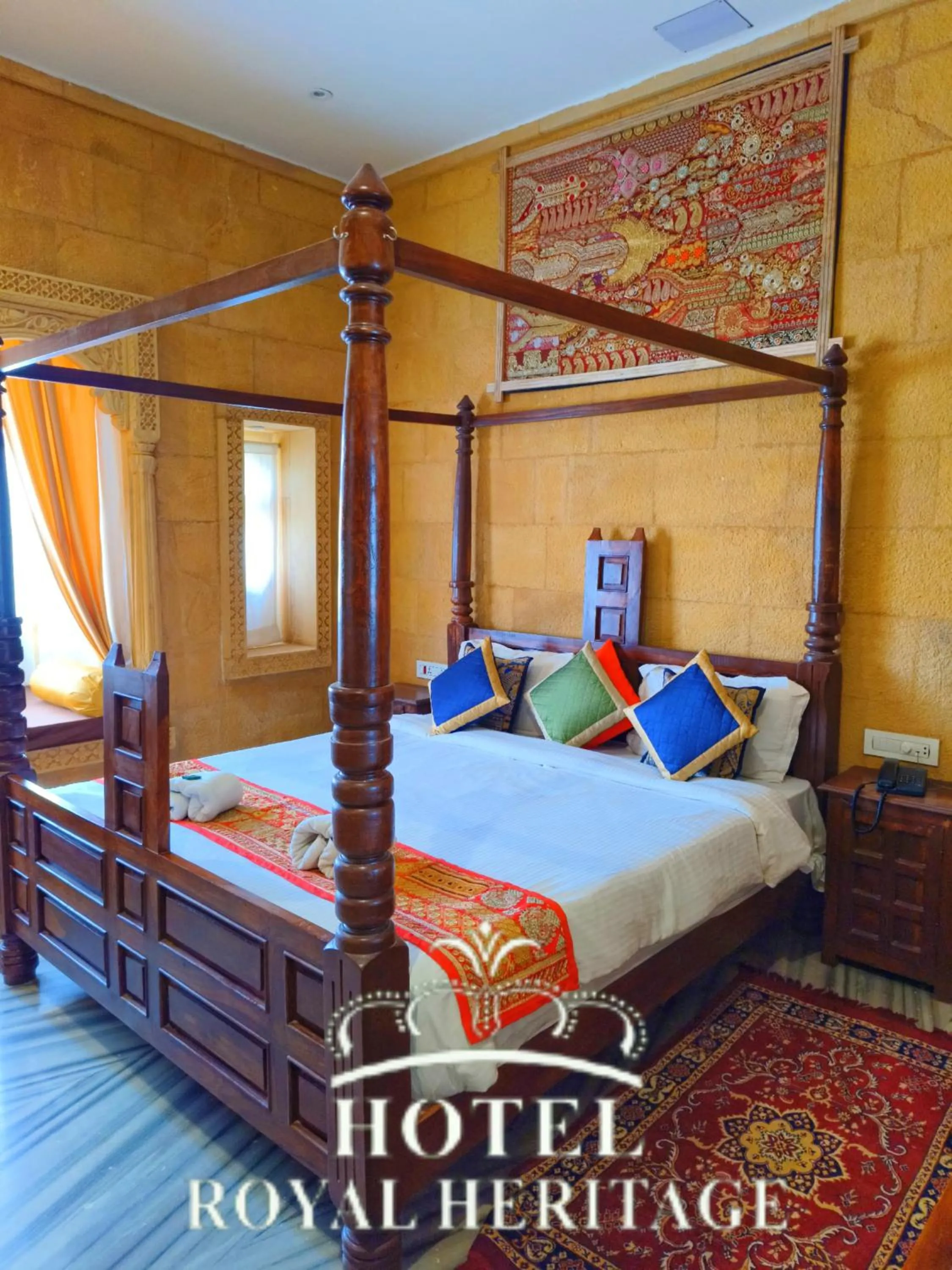 Bedroom, Bed in Hotel Royal Heritage