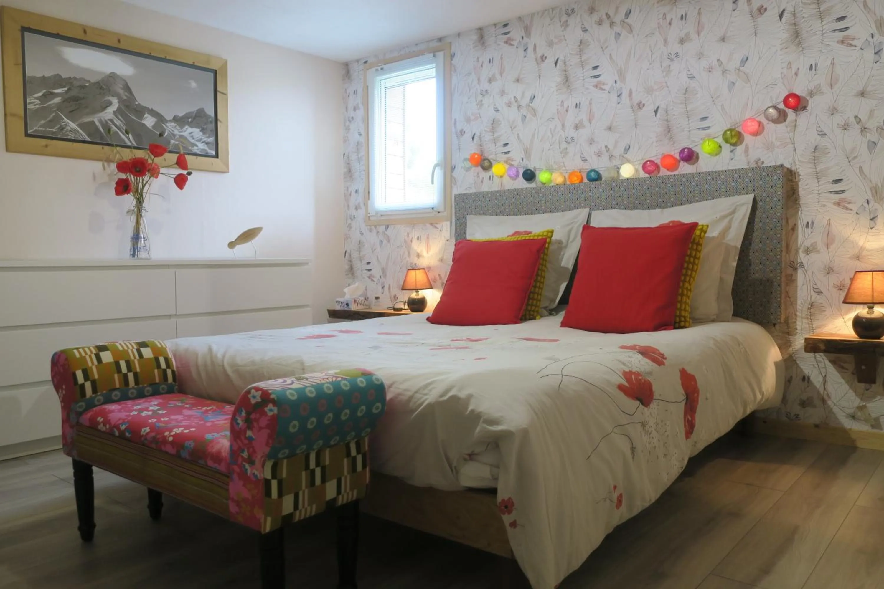 Chambres au grand calme dans maison