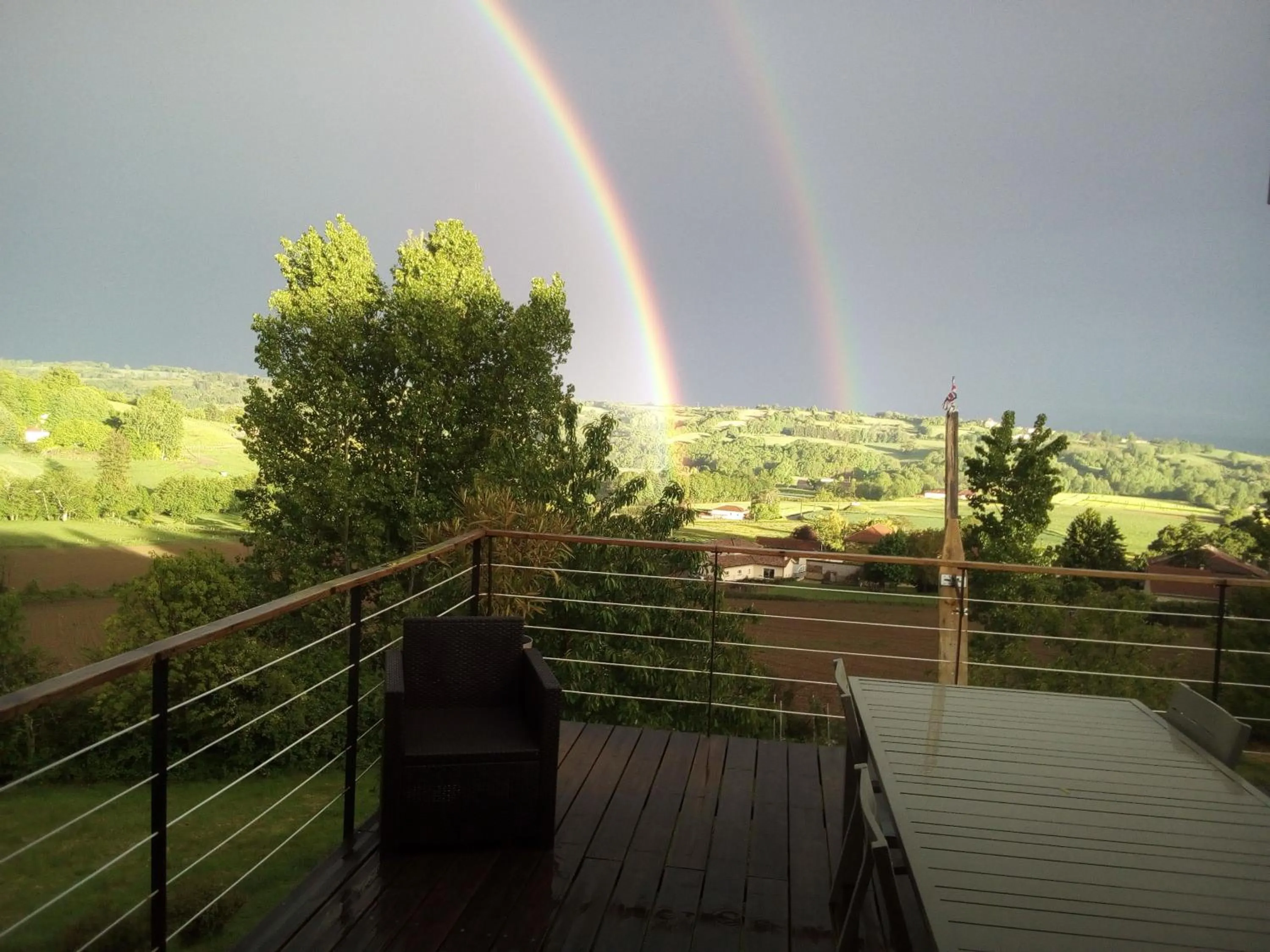 Natural landscape in Chambres au grand calme dans maison