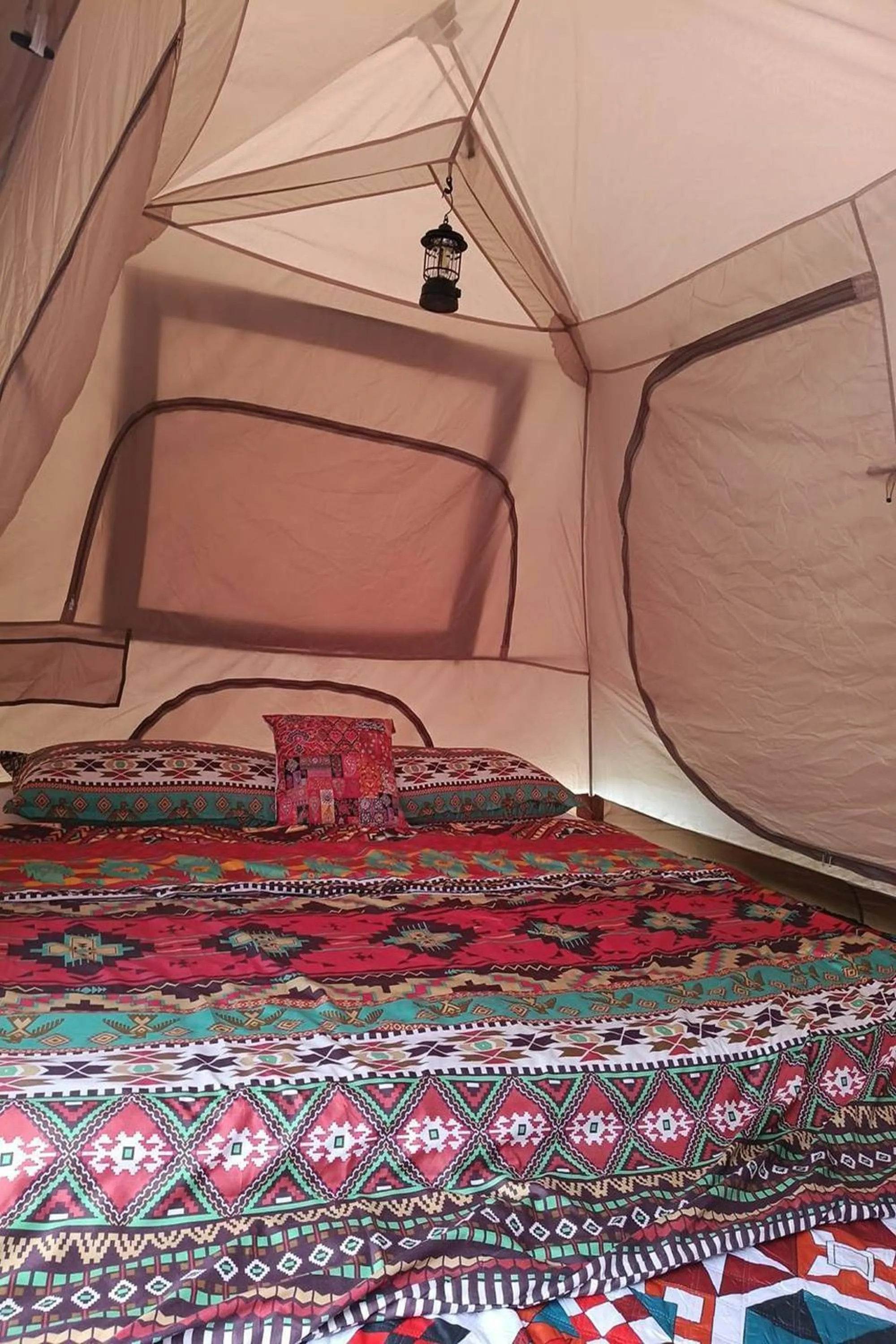 Bed in Nokkamin Home Chiang Dao