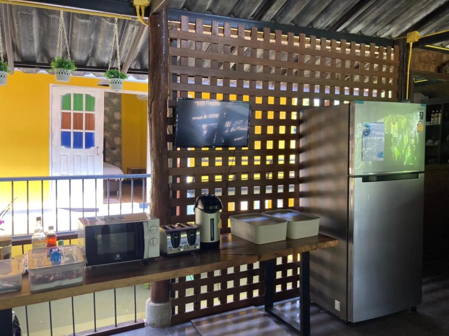 Kitchen or kitchenette in Nokkamin Home Chiang Dao