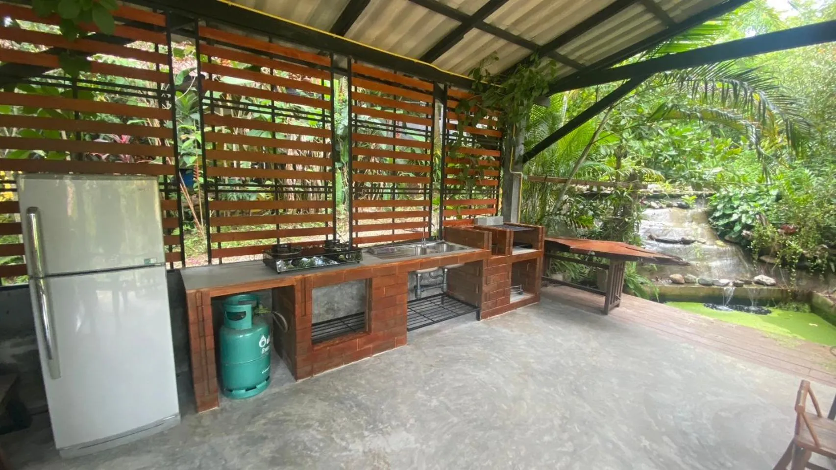 Kitchen or kitchenette in Nokkamin Home Chiang Dao