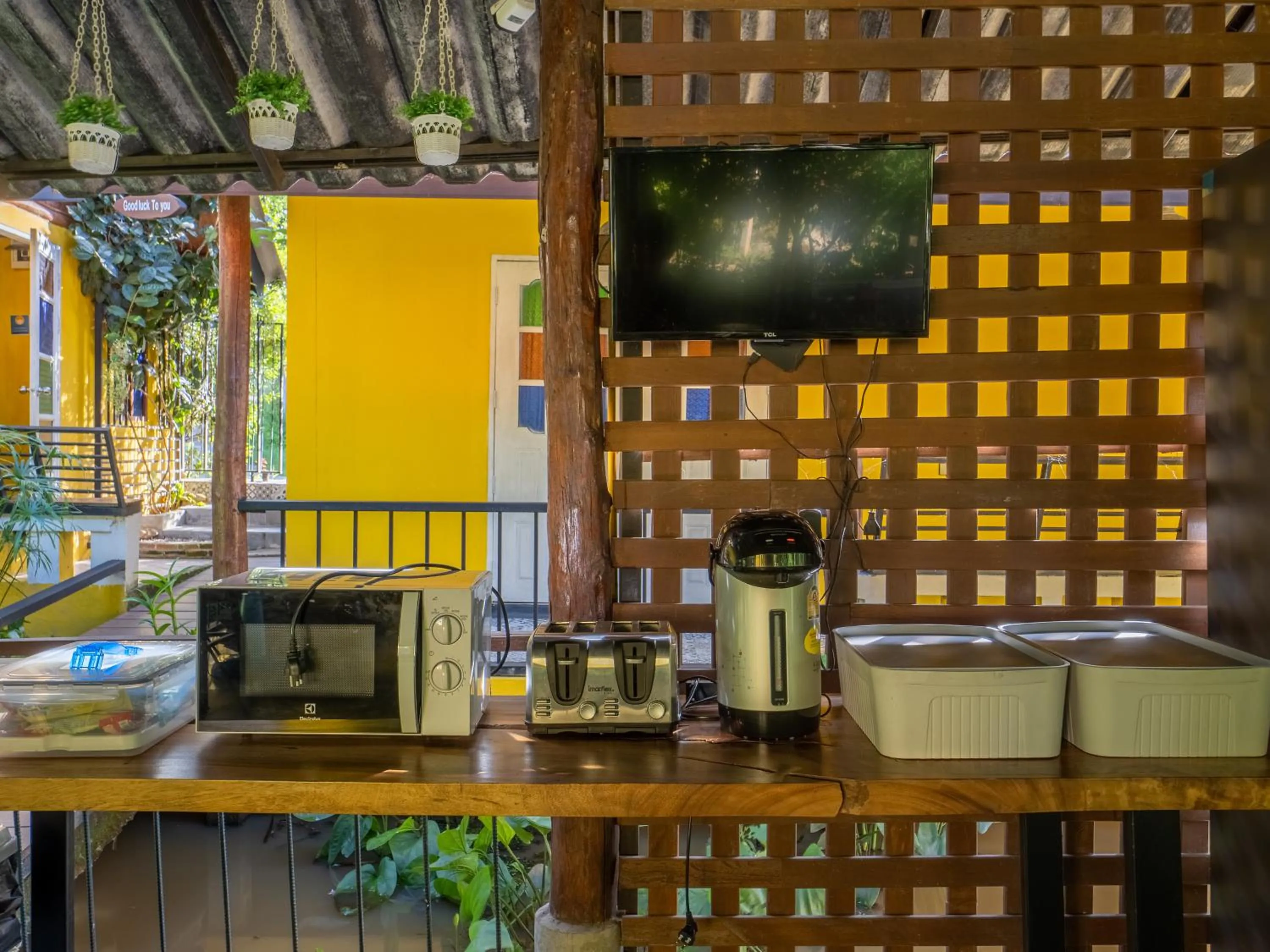 Kitchen or kitchenette in Nokkamin Home Chiang Dao