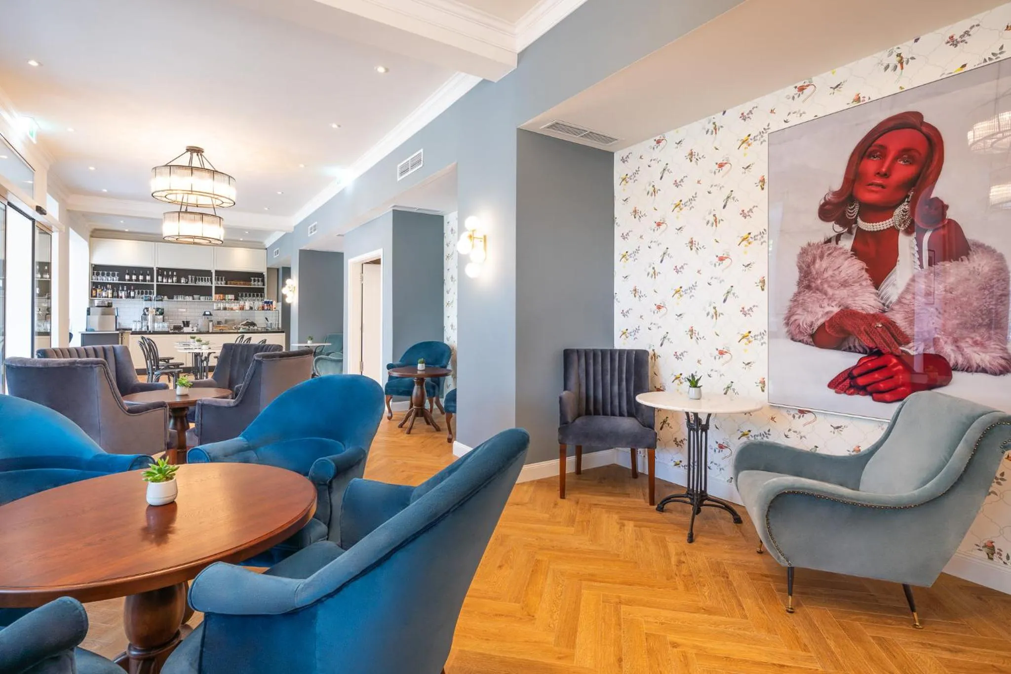 Lounge or bar in Strandhotel Ahlbeck