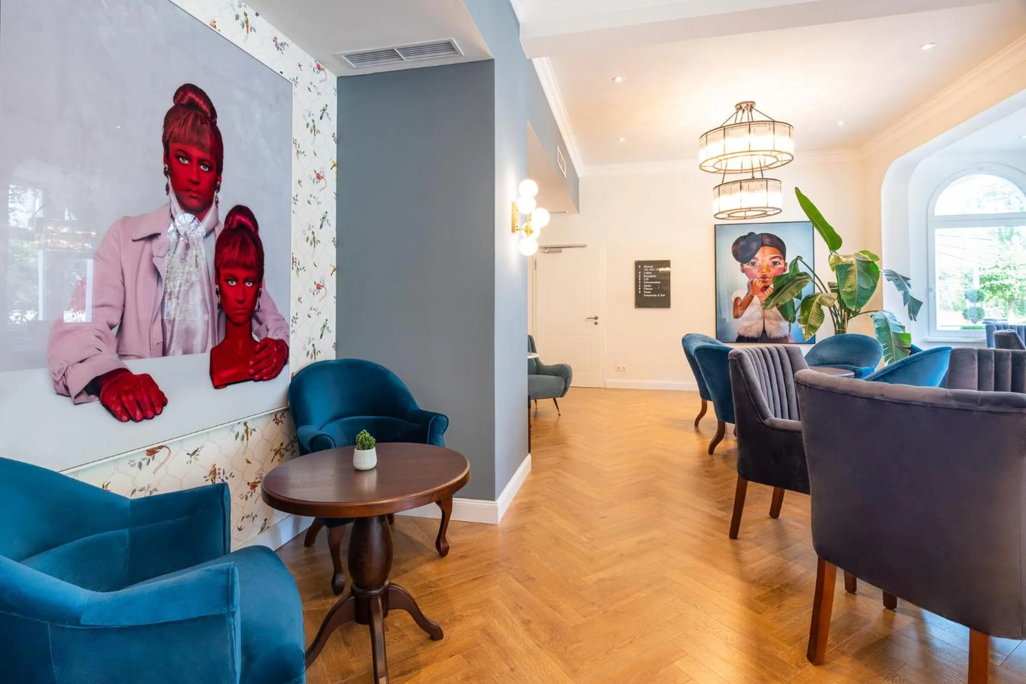 Lounge or bar in Strandhotel Ahlbeck