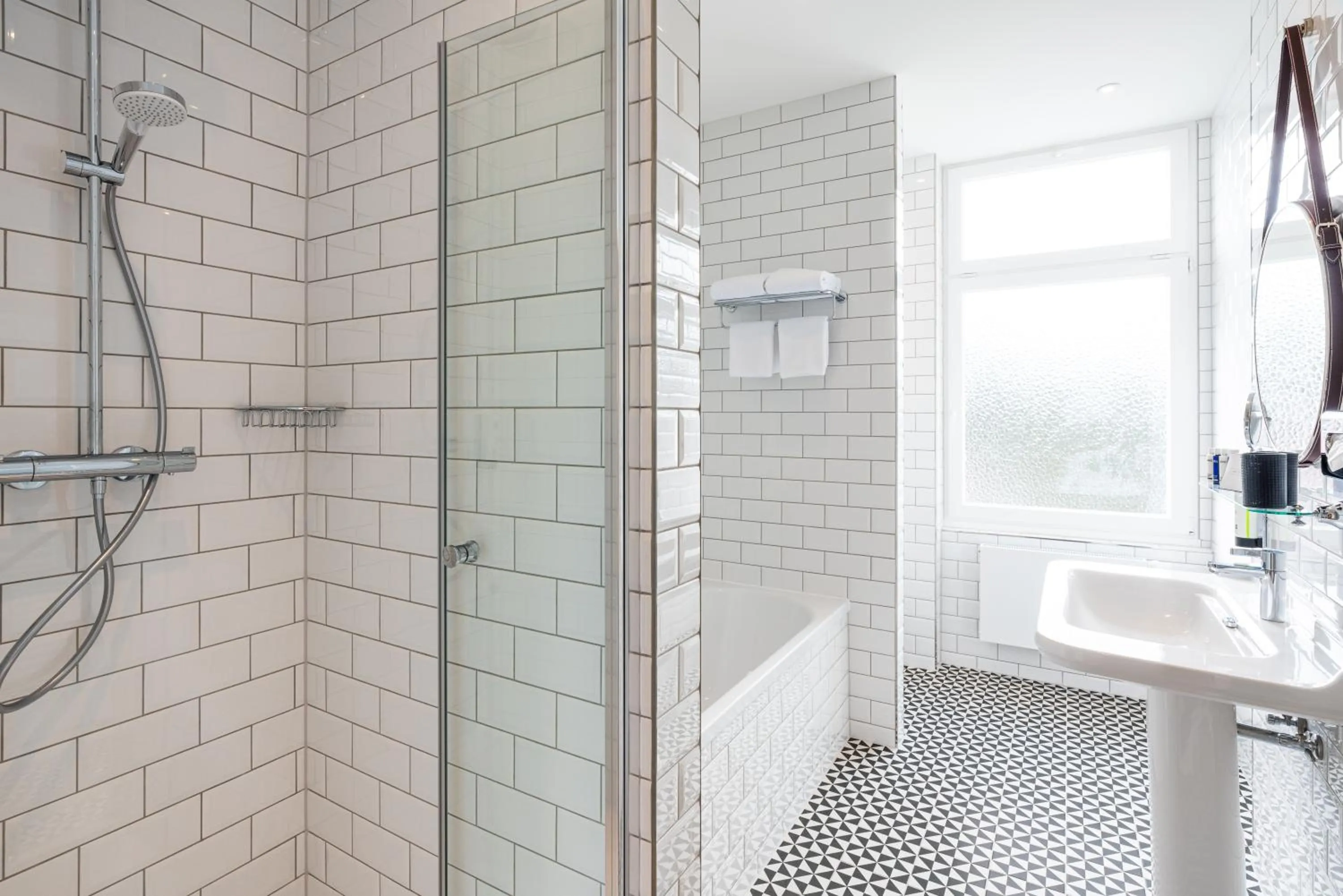 Toilet in Strandhotel Ahlbeck