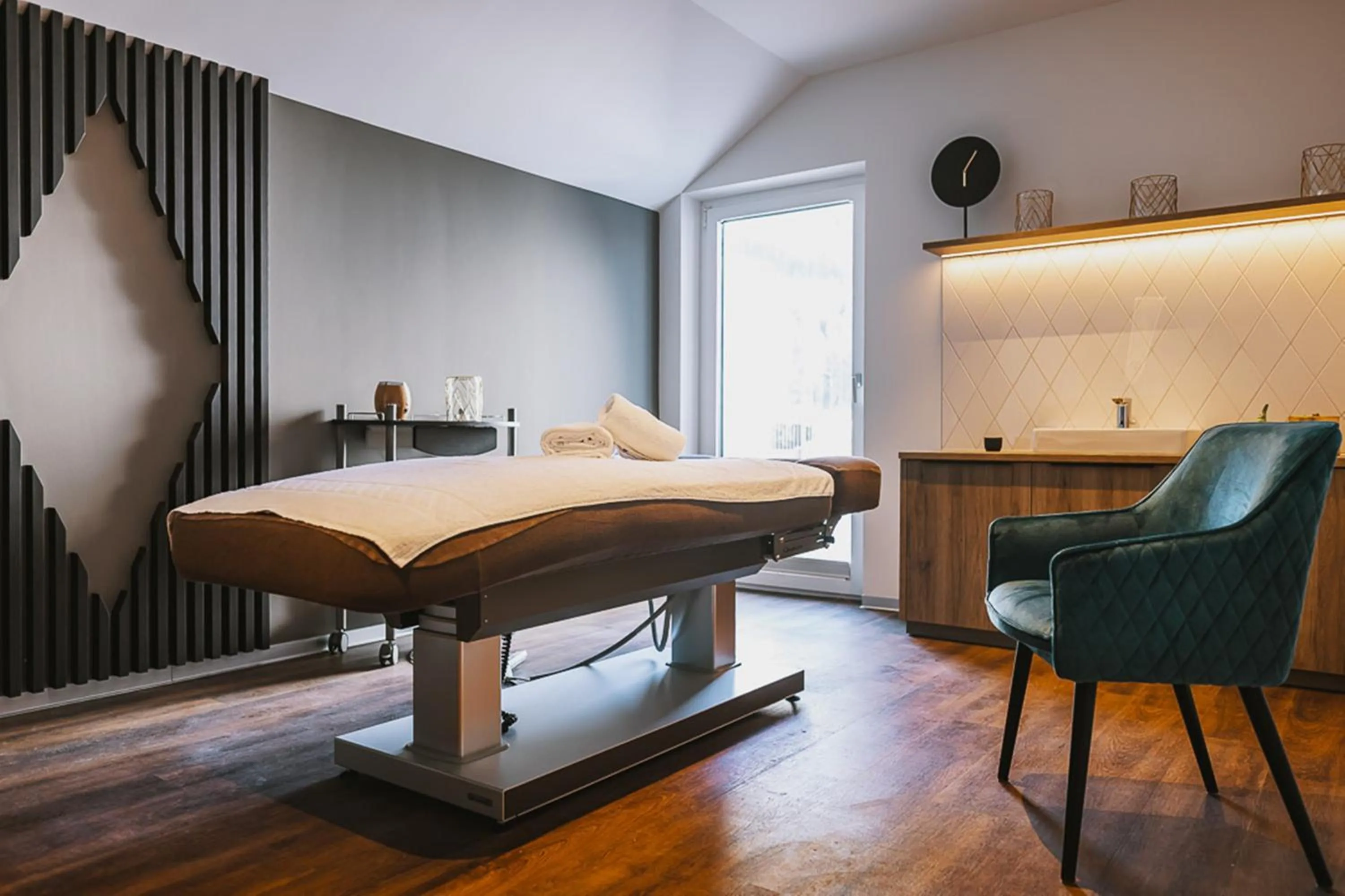 Spa and wellness centre/facilities in GLEMM by AvenidA Superior Hotel & Residences