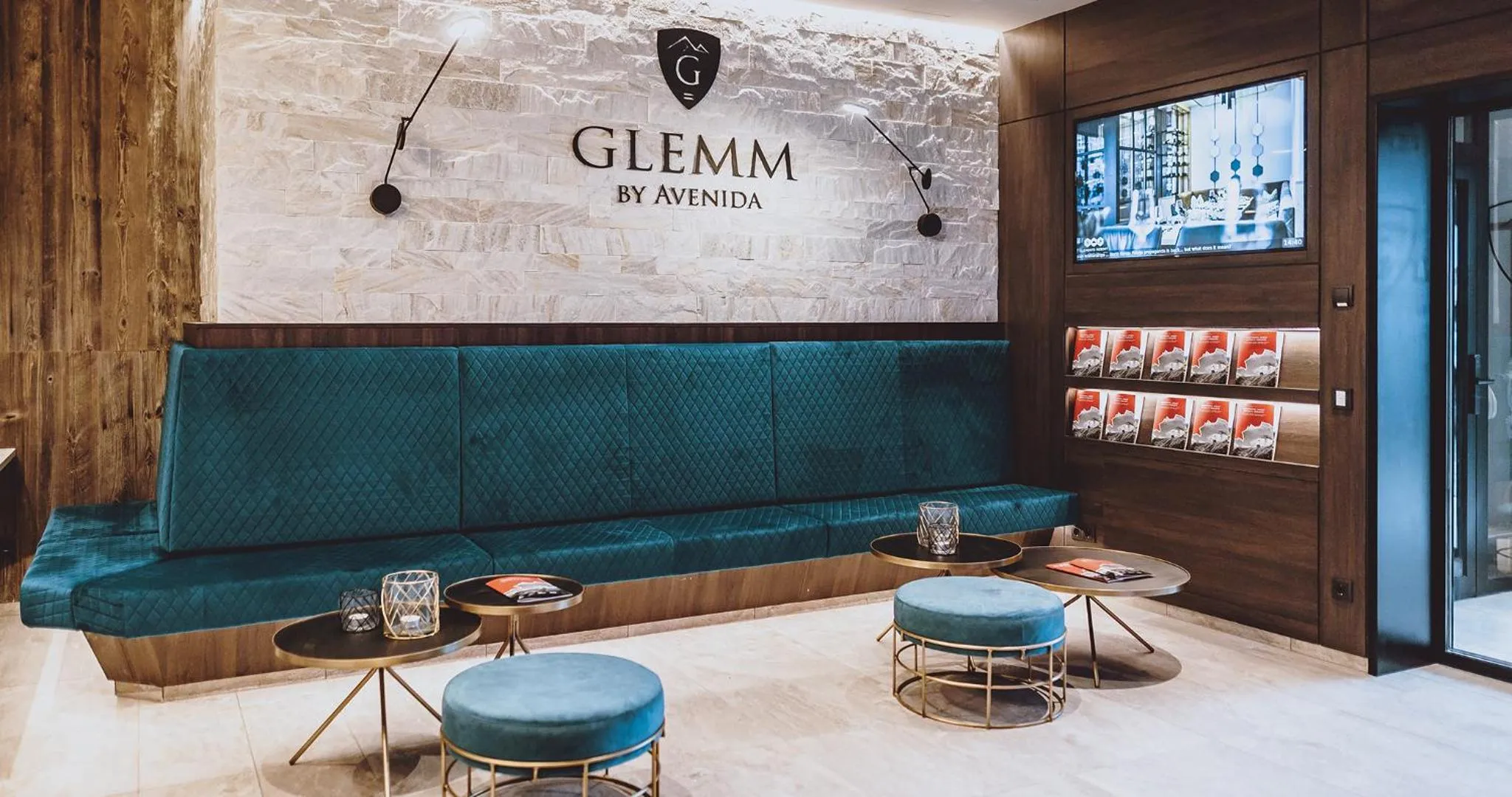 Lobby or reception in GLEMM by AvenidA Superior Hotel & Residences