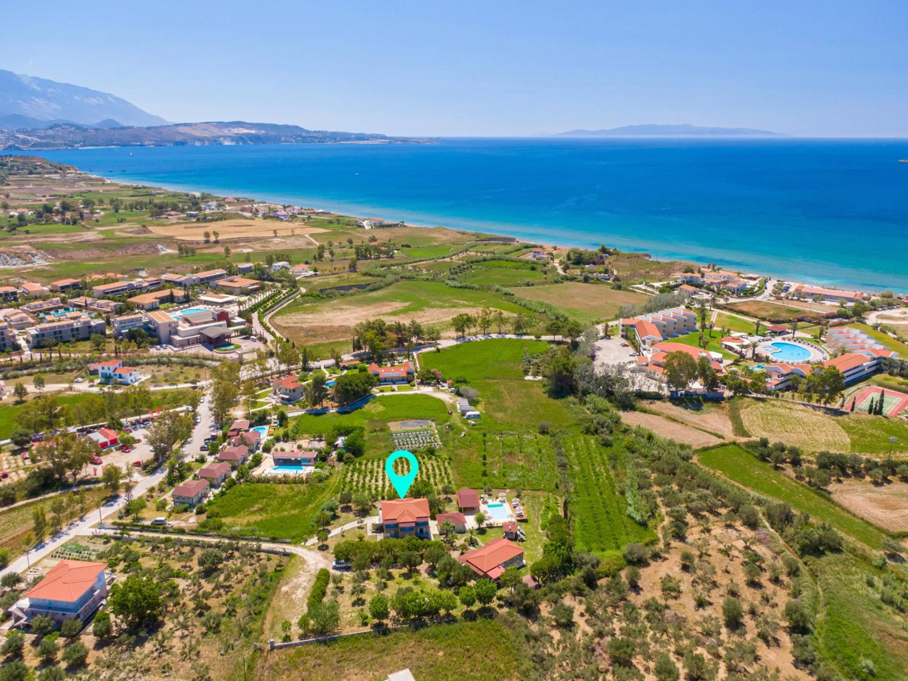 Property building in Aggelina's Apartments