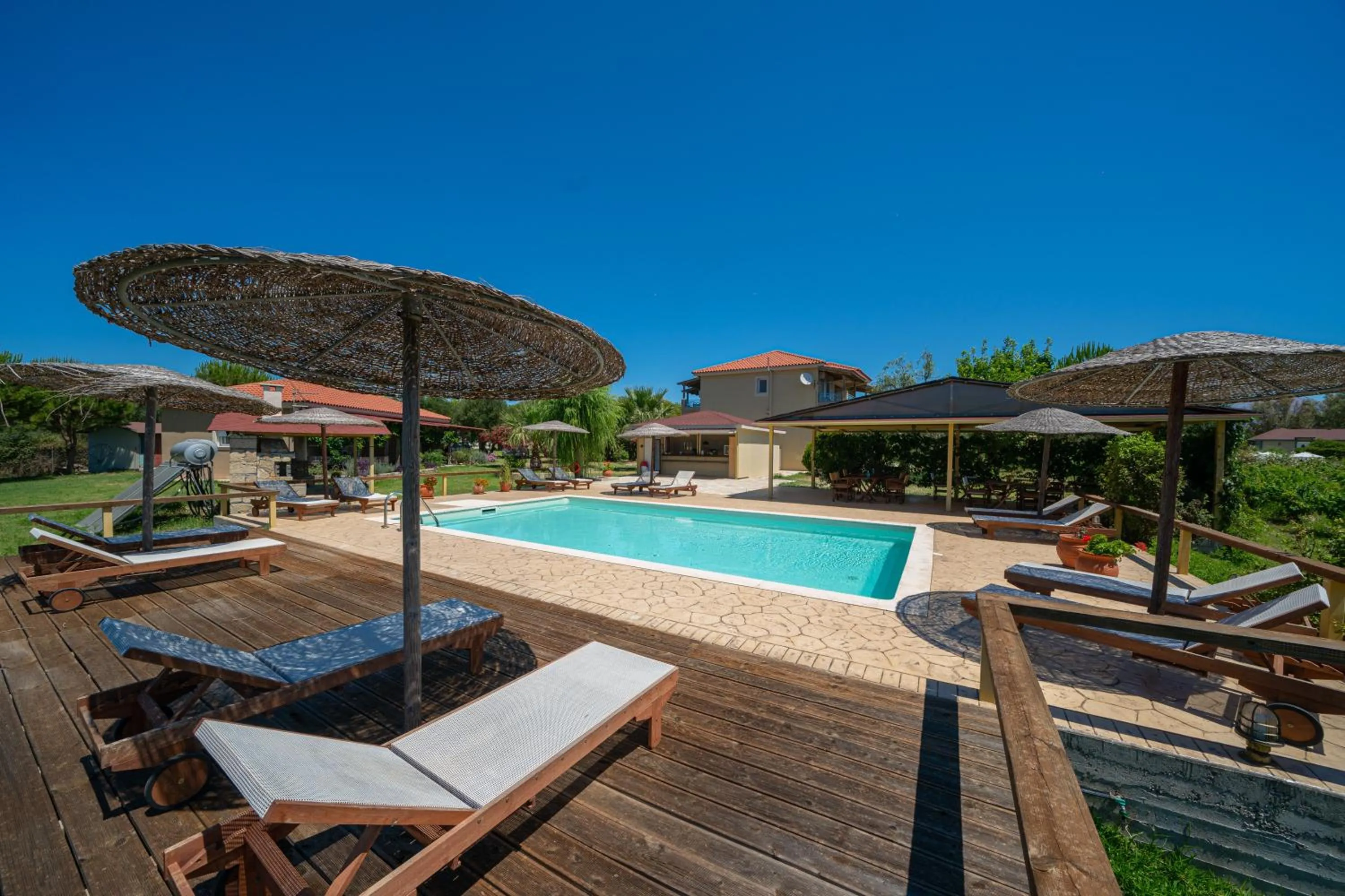 Patio in Aggelina's Apartments