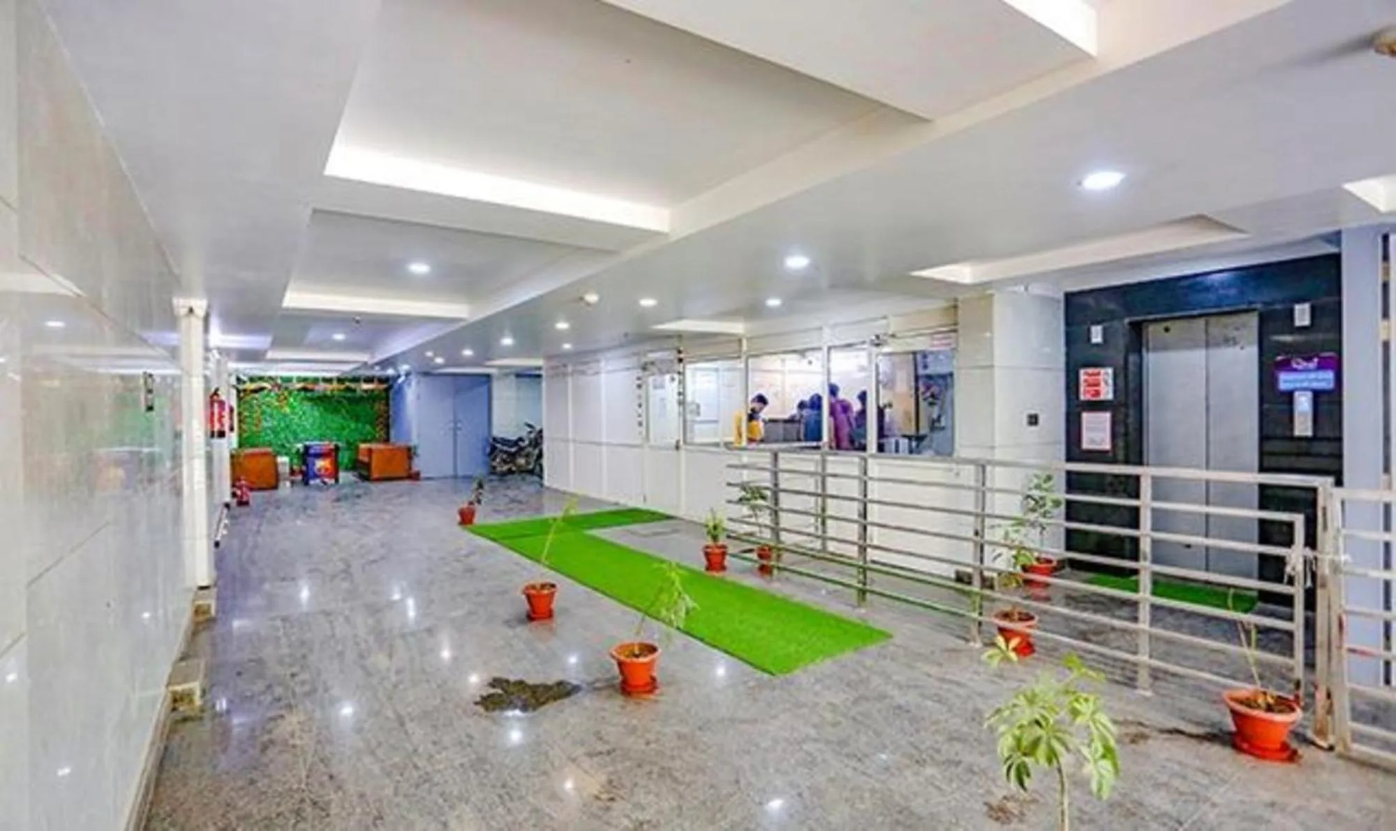 Lobby or reception in Via Rama