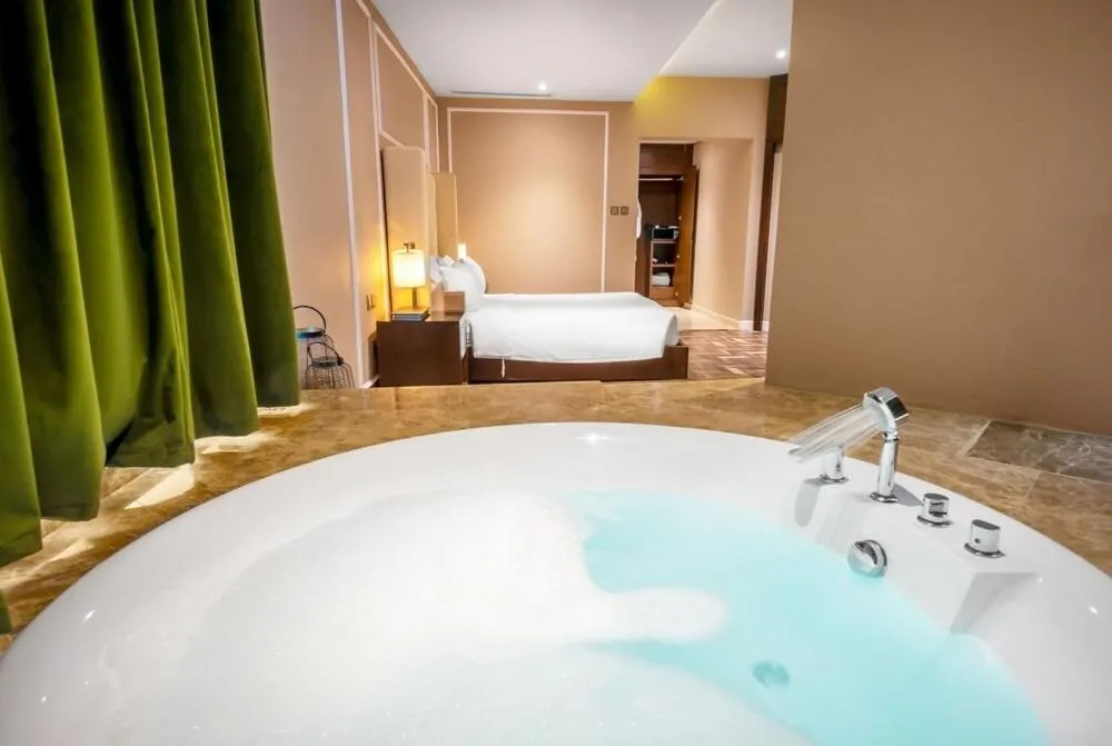 Bed in فندق سكناي رويال - Suknai Royal Hotel