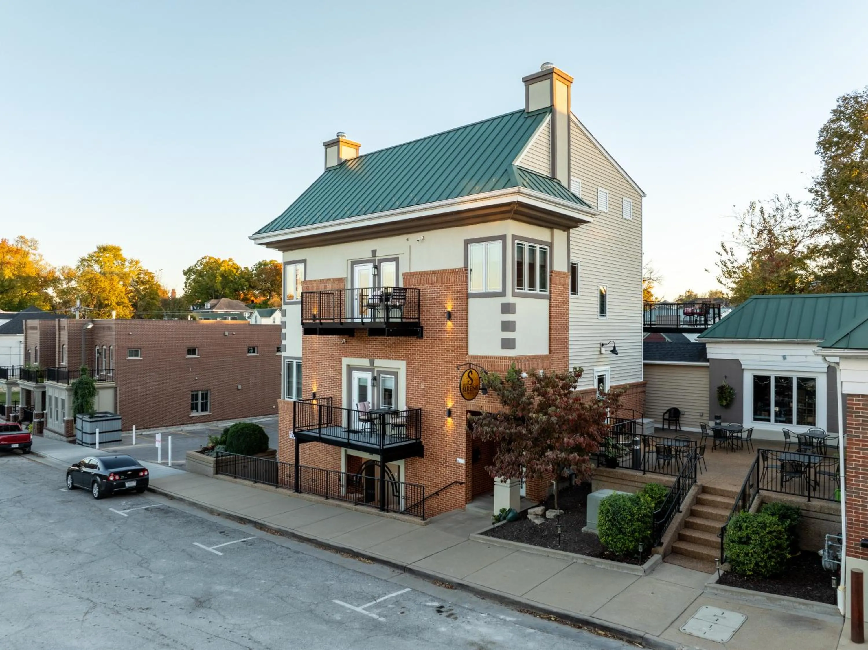 Balcony/Terrace in River Sirens Hotel-Contactless Check in Hotel