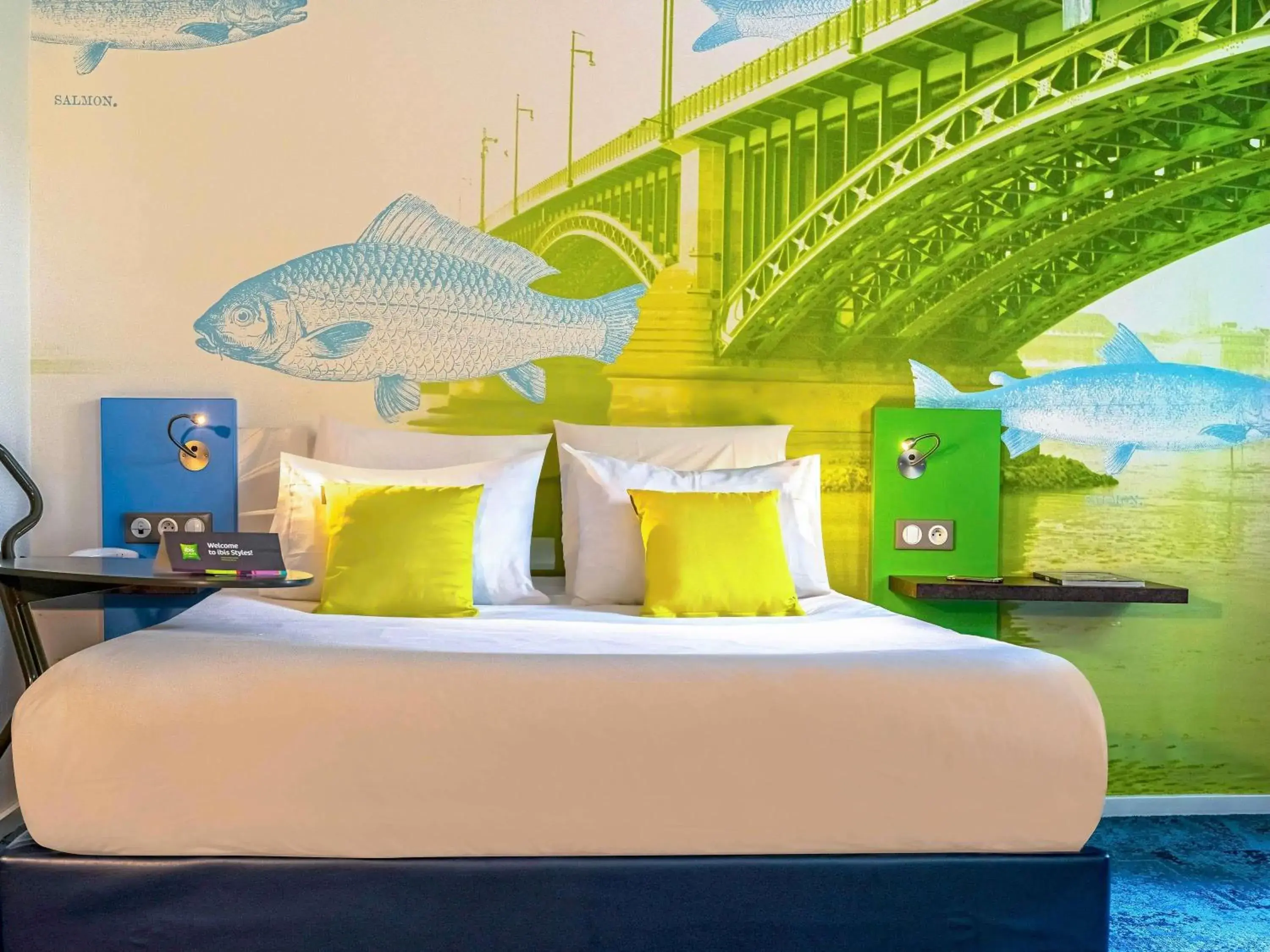 Bedroom, Bed in ibis Styles Strasbourg Avenue du Rhin Bedroom, Bed in ibis Styles Strasbourg Avenue du Rhin