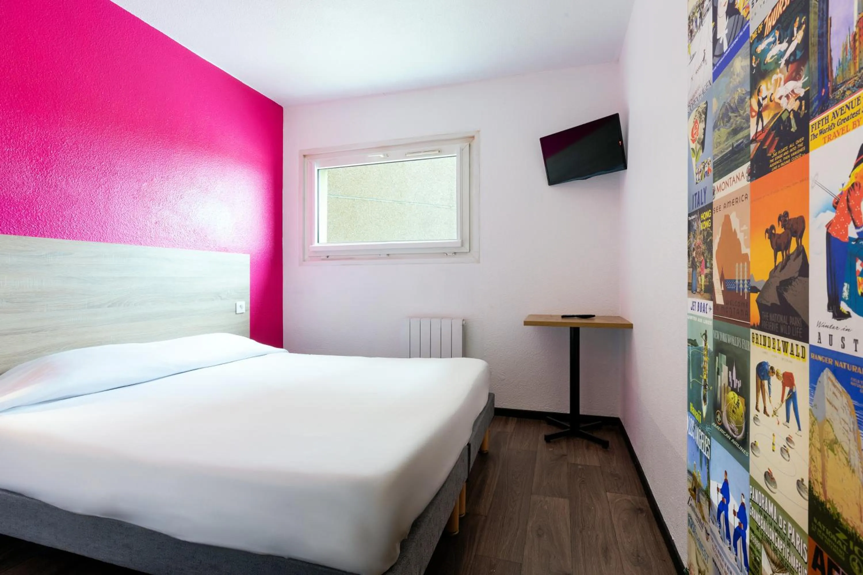 Bed in hotelF1 Rungis Orly