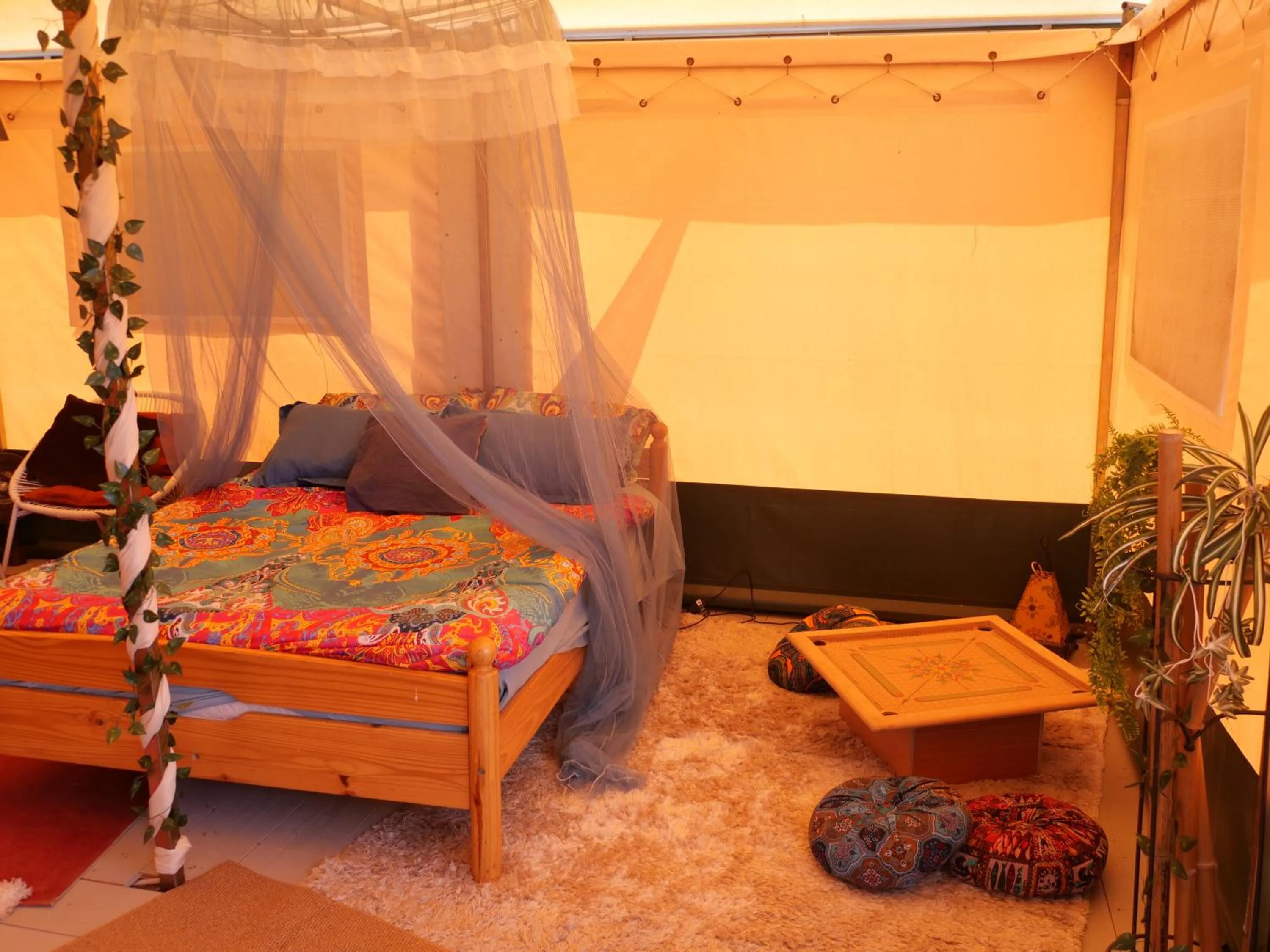 Photo of the whole room, Bed in Maison Dougnac