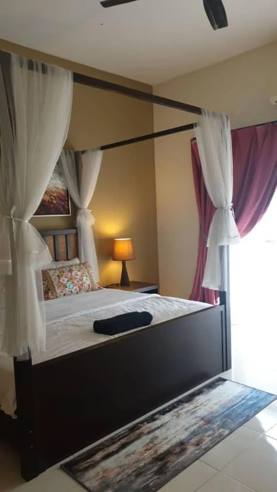 Bed in Gold Coast Rose Studio