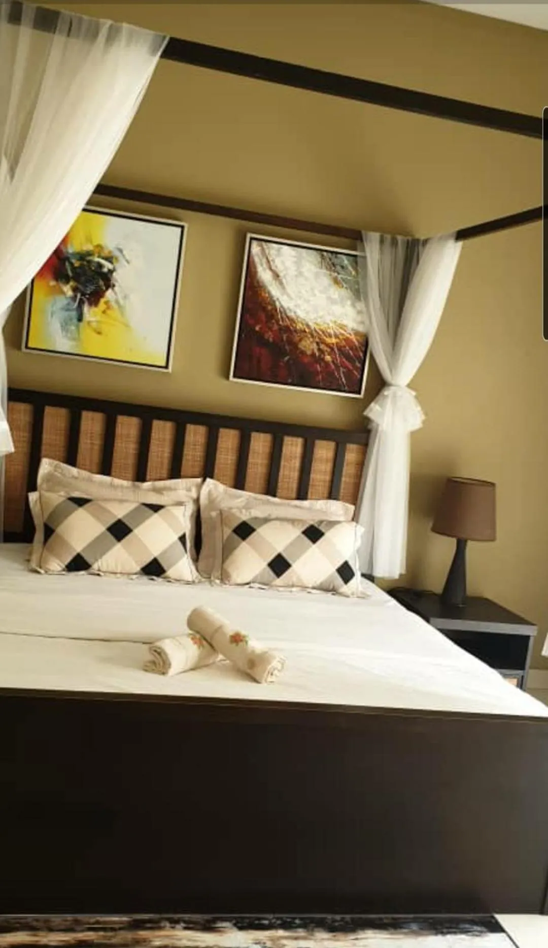 Bed in Gold Coast Rose Studio