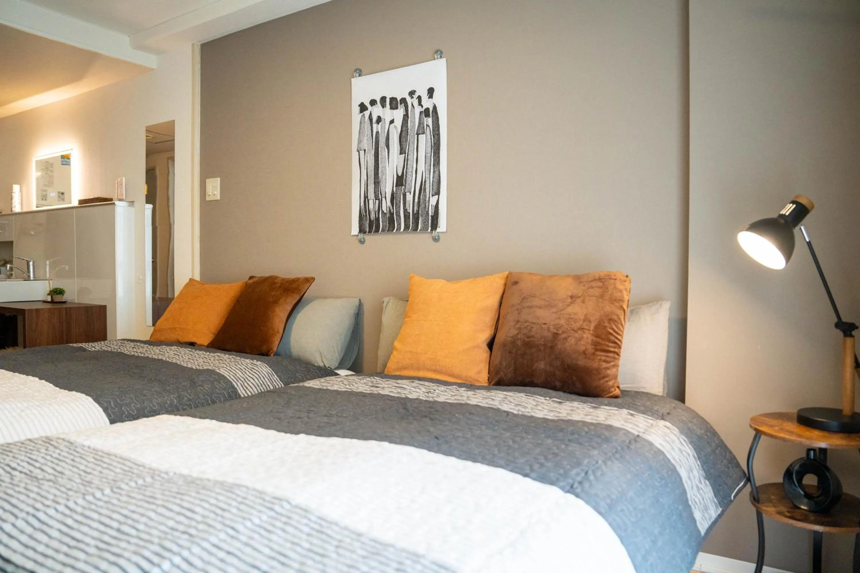 Bed in Hotel Flourish 67