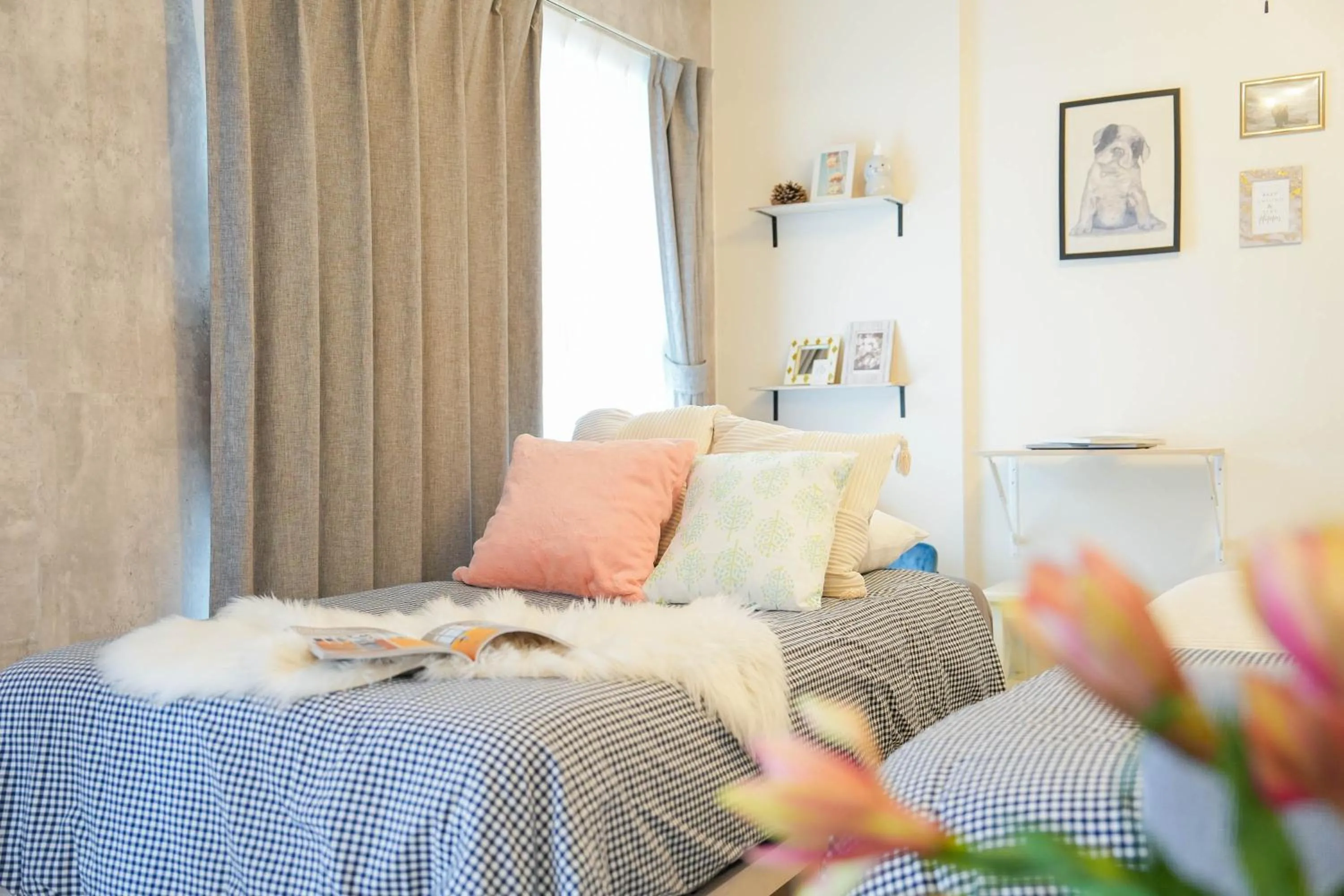 Bed in Hotel Flourish 67