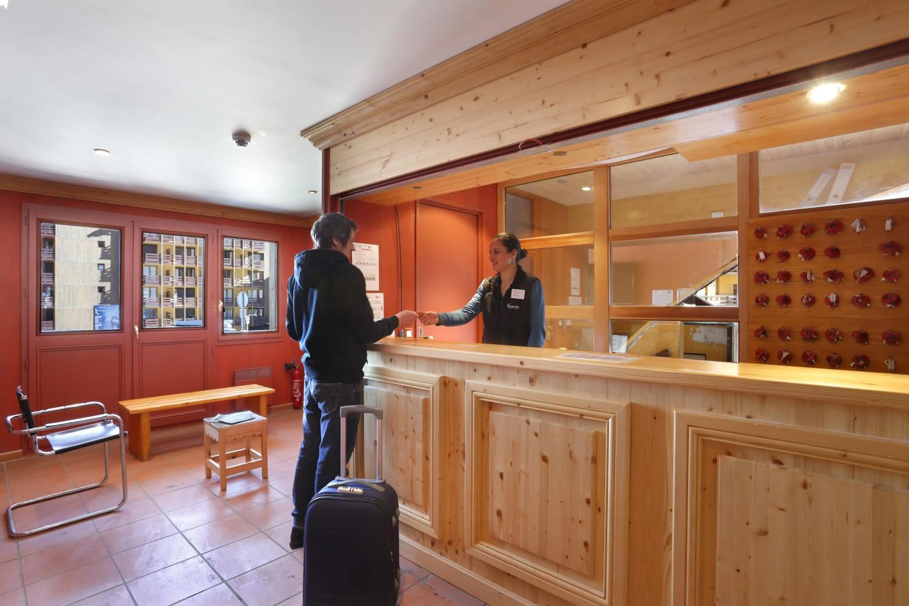 Lobby or reception in Vacancéole - Résidence Vega