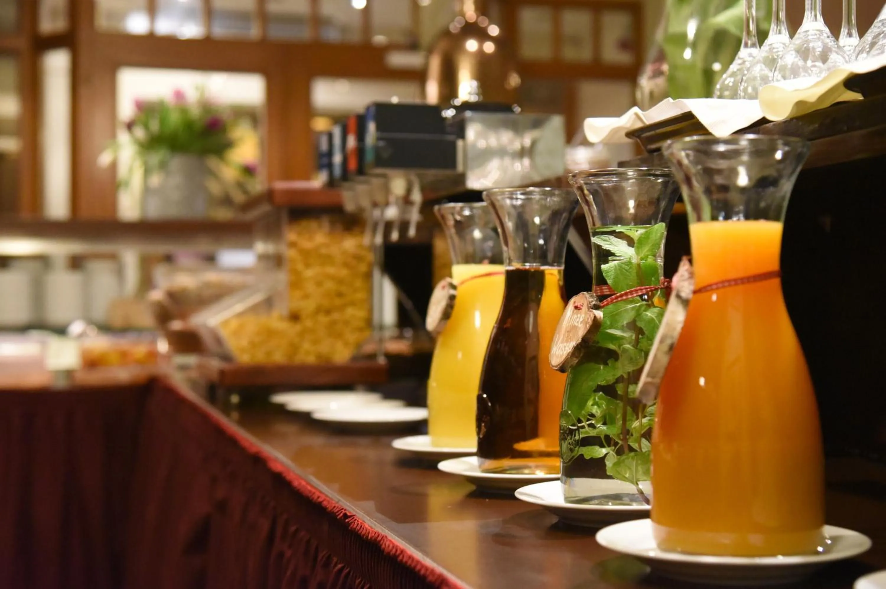 Food and drinks in Appartements Cella Central